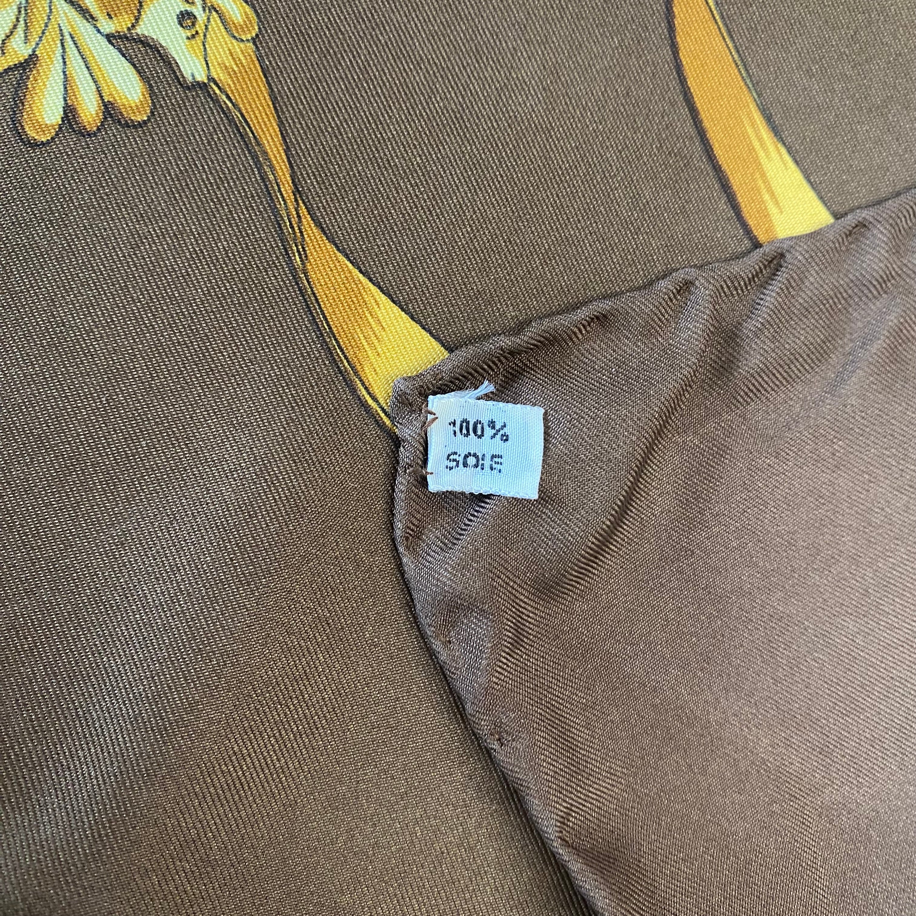 Hermès Les Cavaliers D’or Silk Scarf