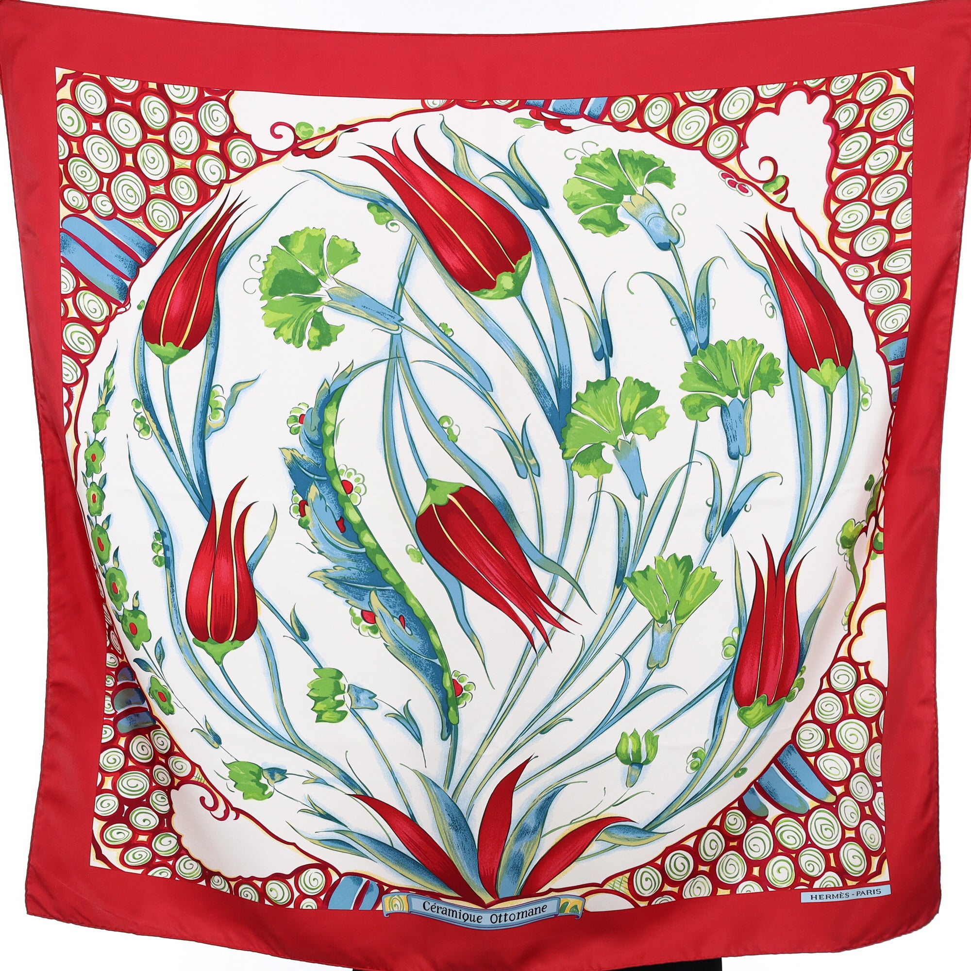 Hermès Céramique Ottomane Silk Scarf Quite Rare