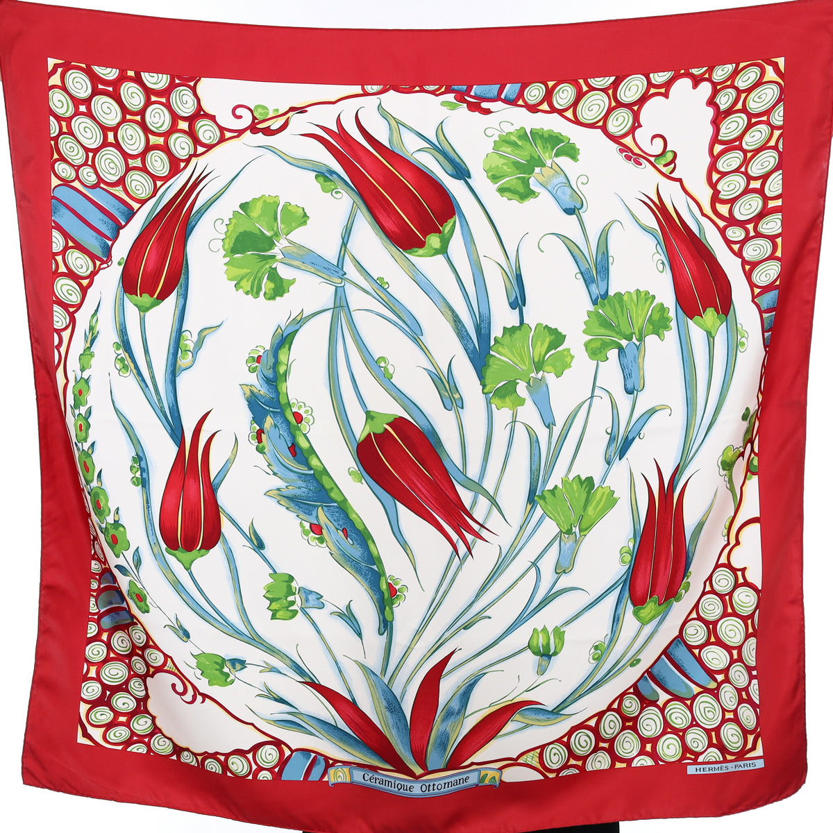 Hermès Céramique Ottomane Silk Scarf Quite Rare