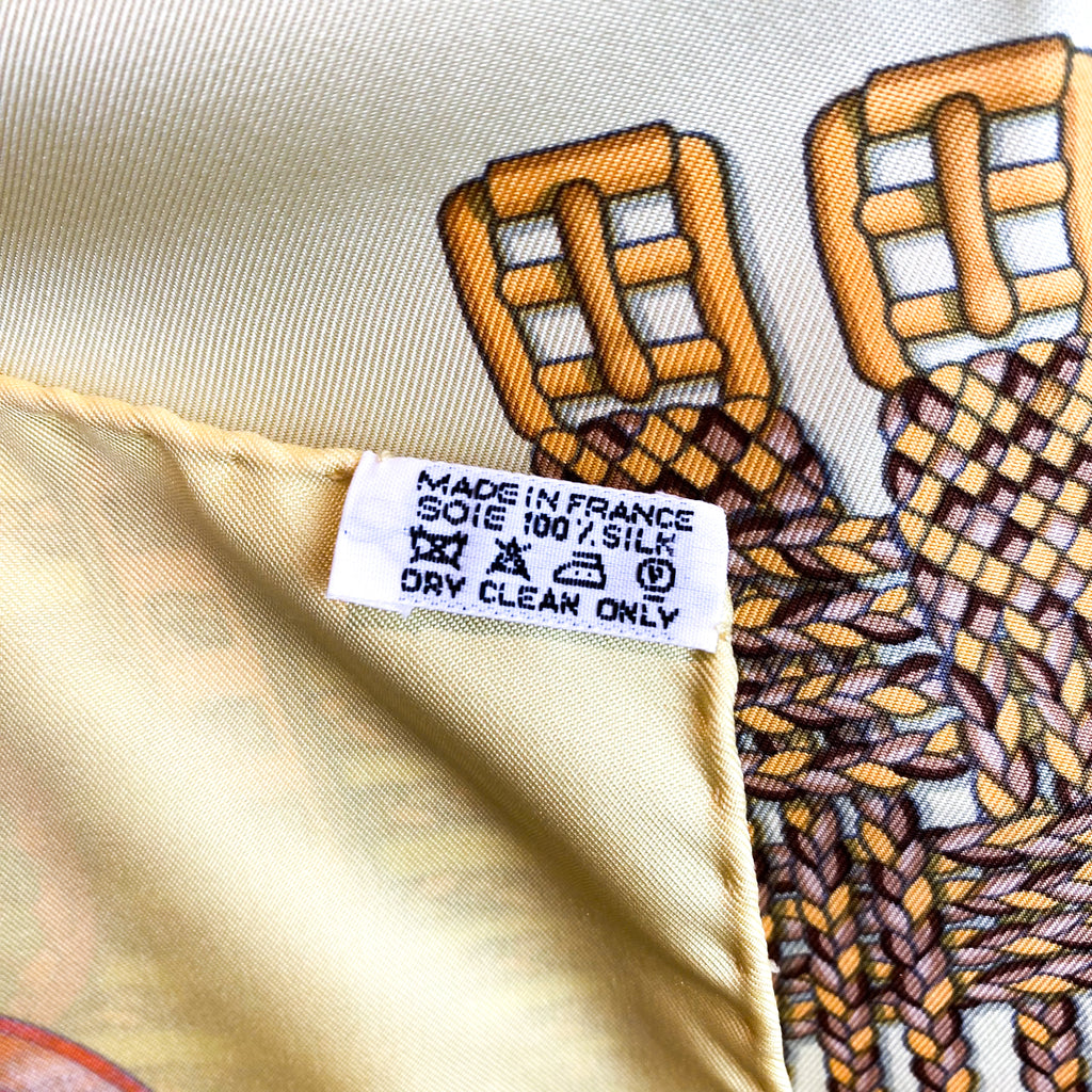 Boxed Hermes Les Rubens du Cheval Vintage Silk Scarf