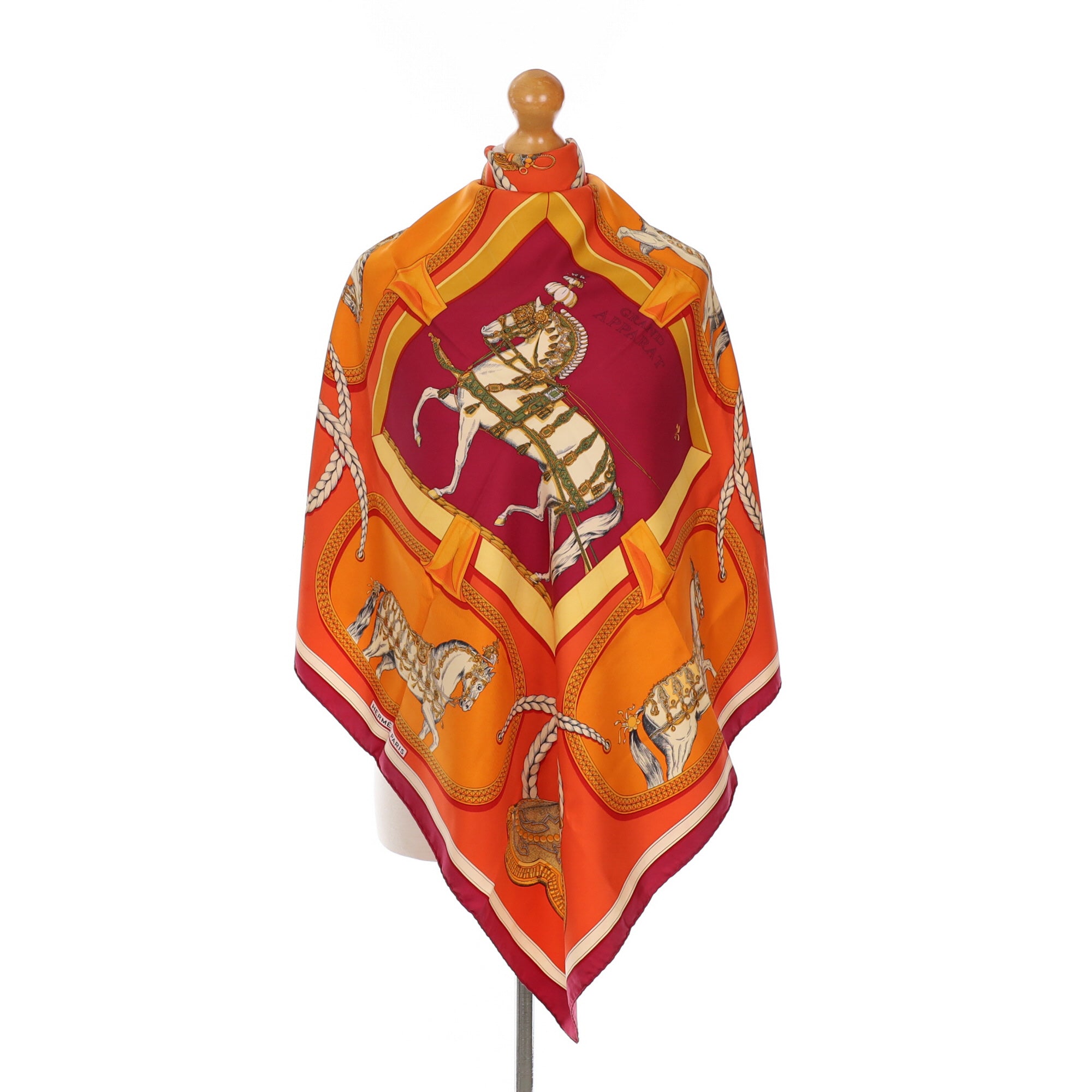 Hermès Grand Aparat Silk Scarf