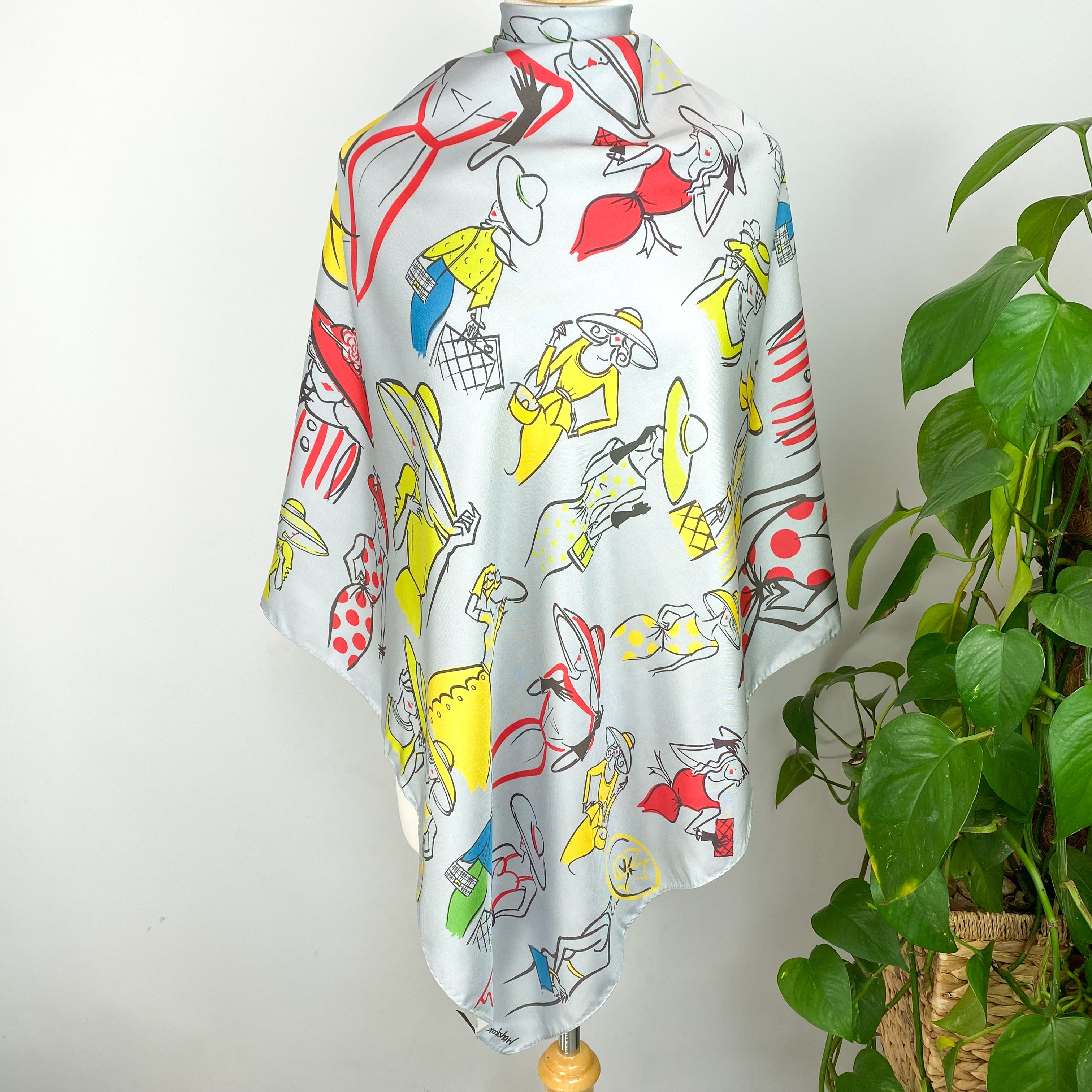 David Watson Stylish Ladies Silk Scarf