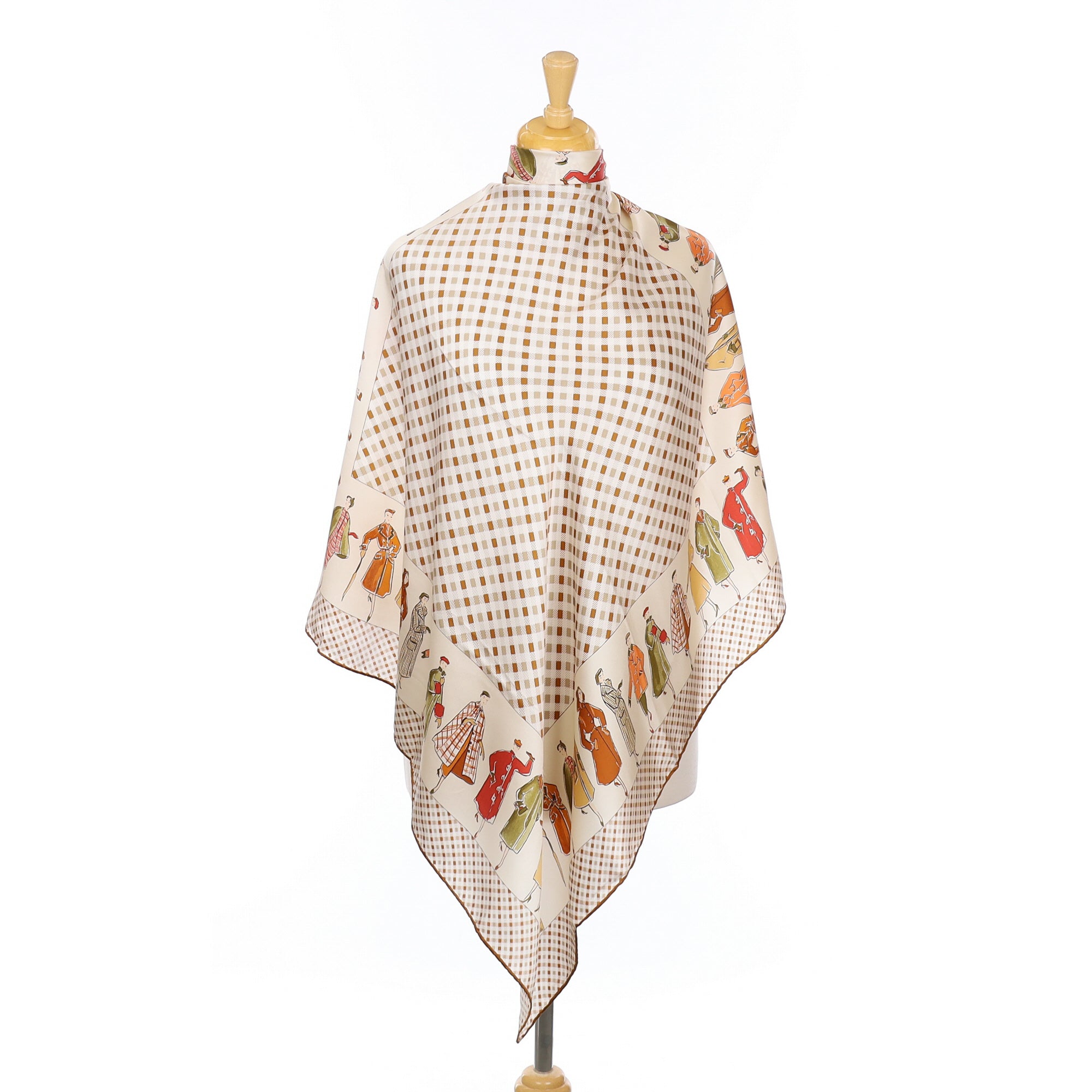 Immaculate Aquascutum Vintage Silk Scarf