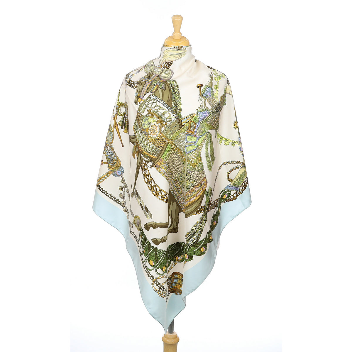 Hermès Le Timbalier Silk Scarf Quite Rare