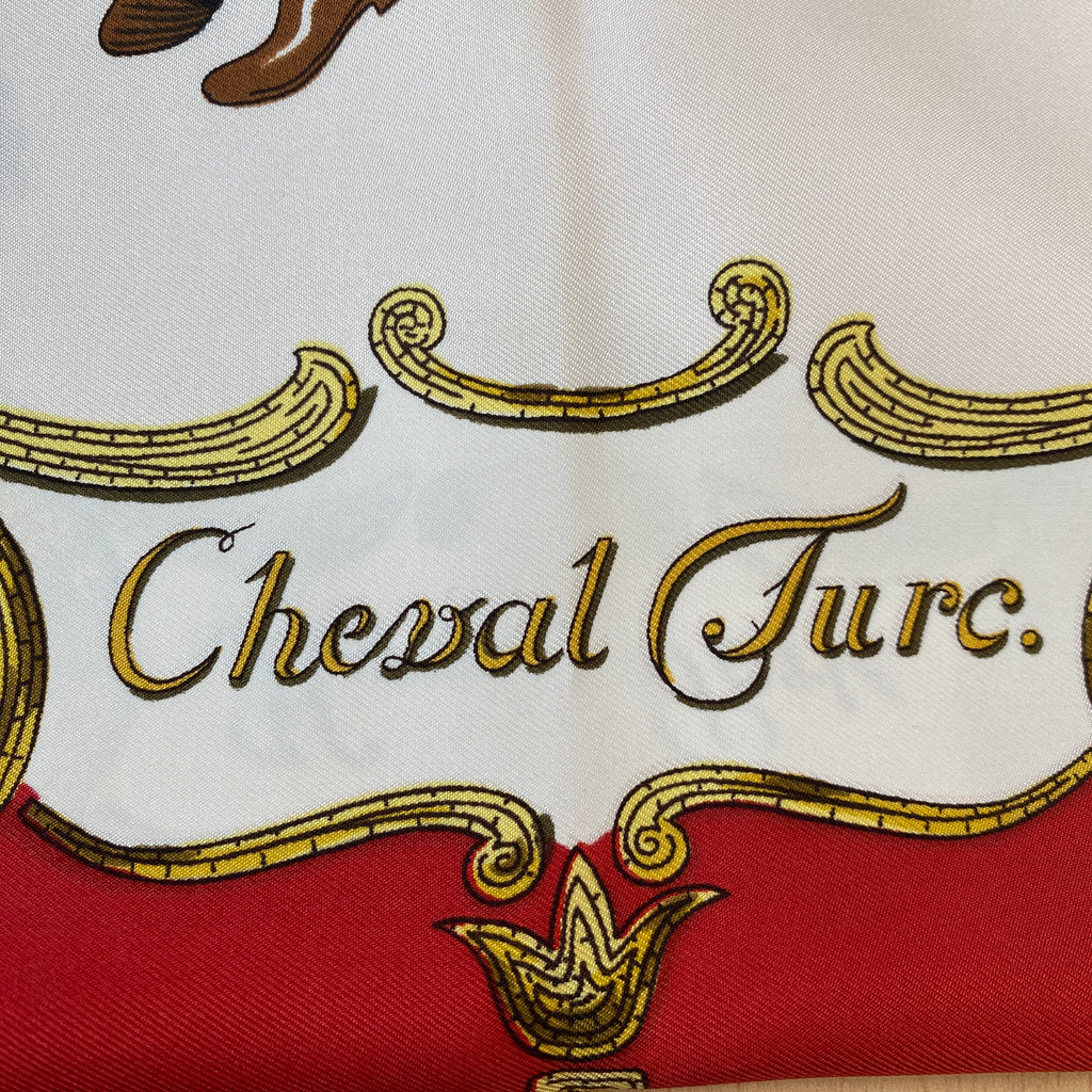 Hermès Cheval Turc Silk Scarf