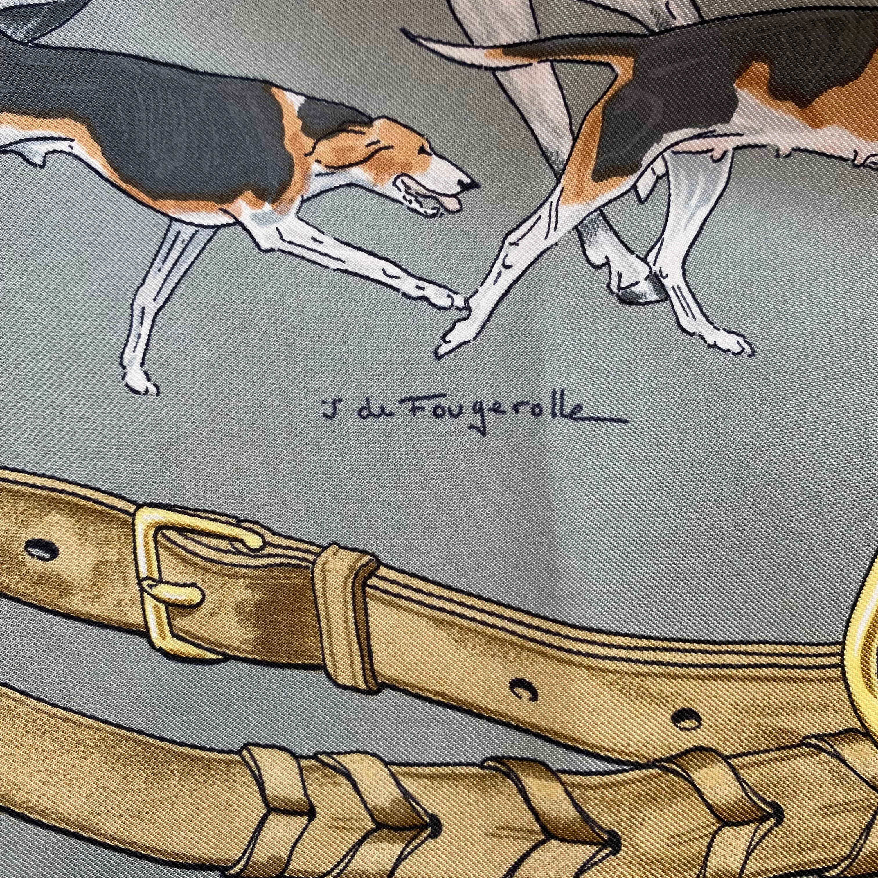 Hermès Le Bien Aller Silk Scarf