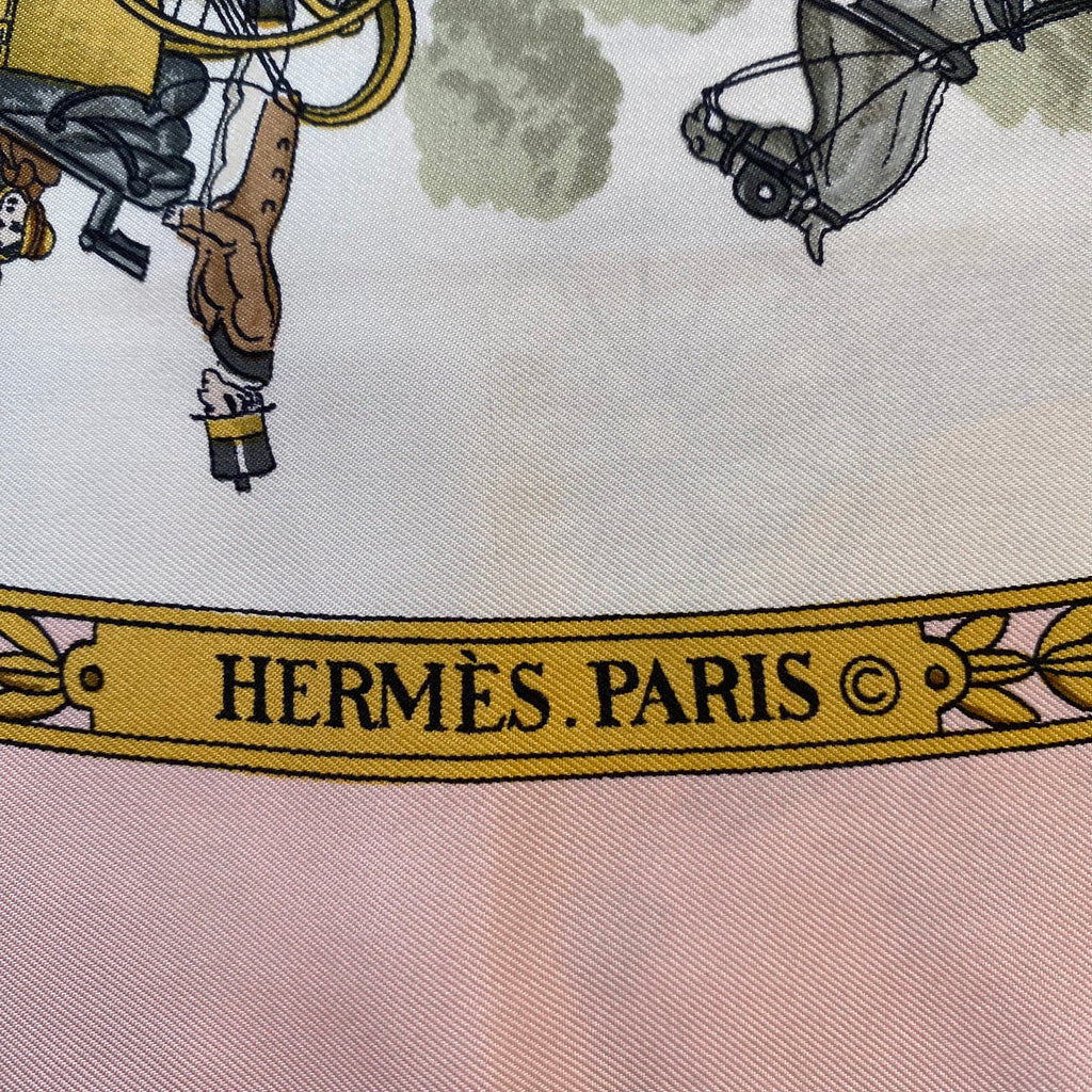 Hermès La Promenade de Longchamps Silk Scarf