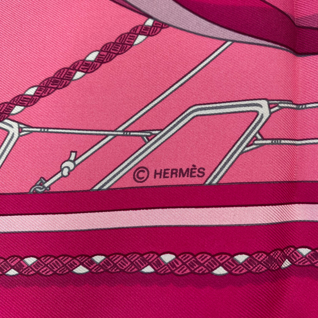 Hermès Spinnakers Silk Scarf Quite Rare
