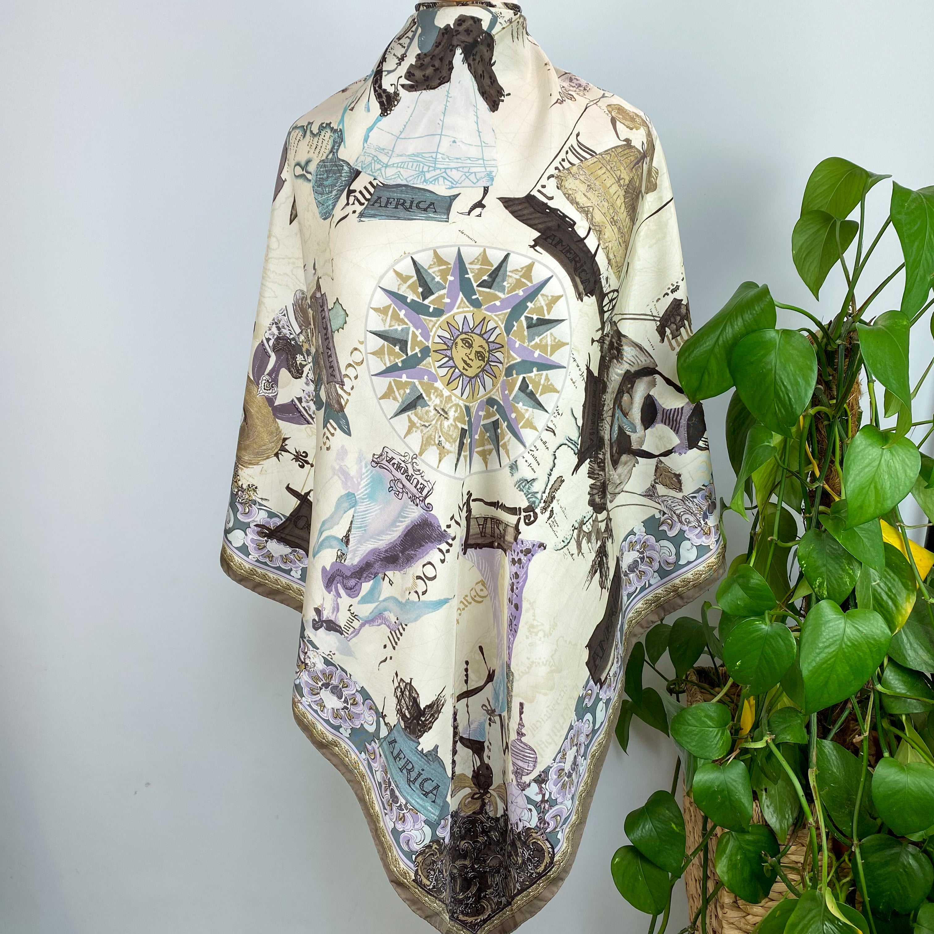 Christian Lacroix Silk Scarf