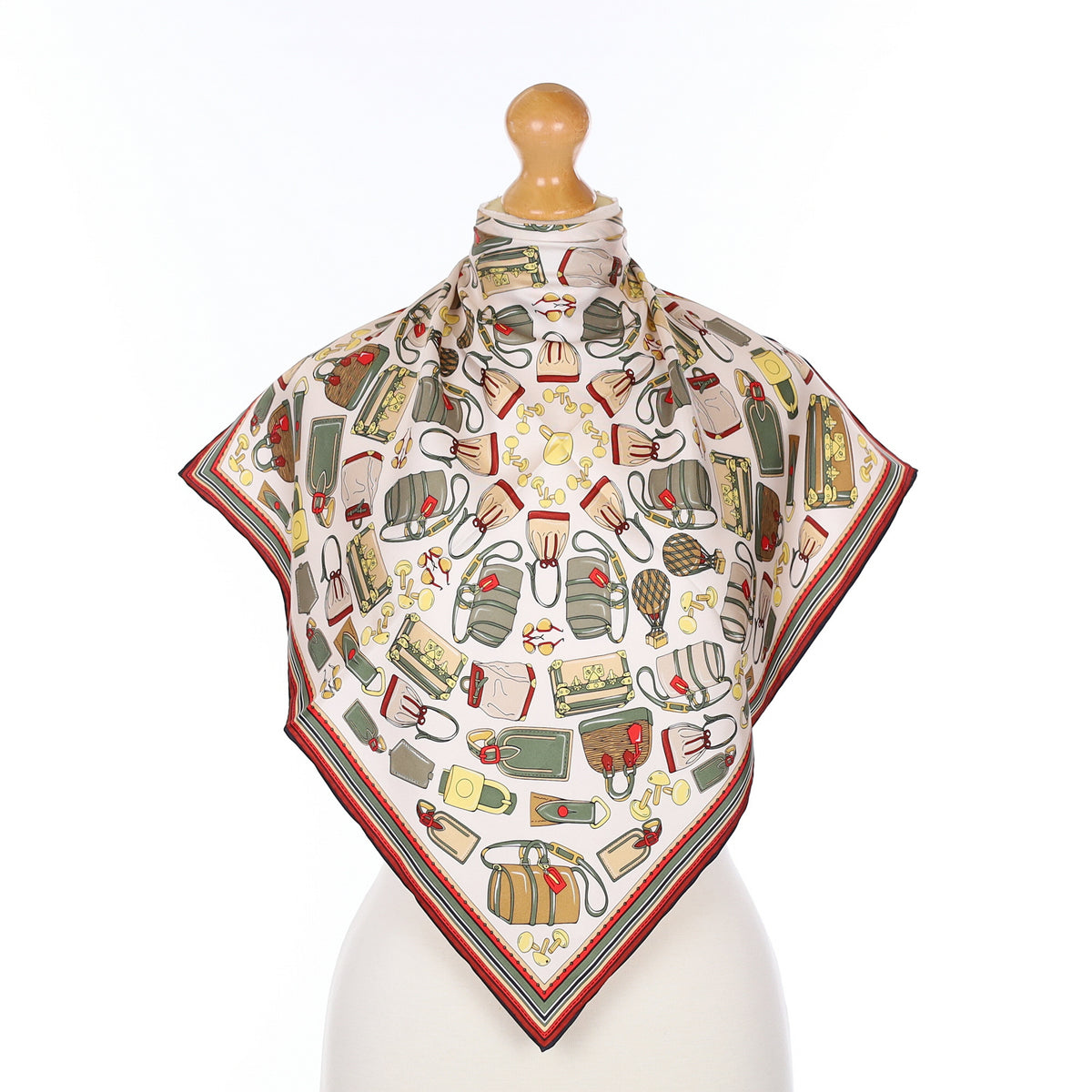 Bag Design Silk Scarf