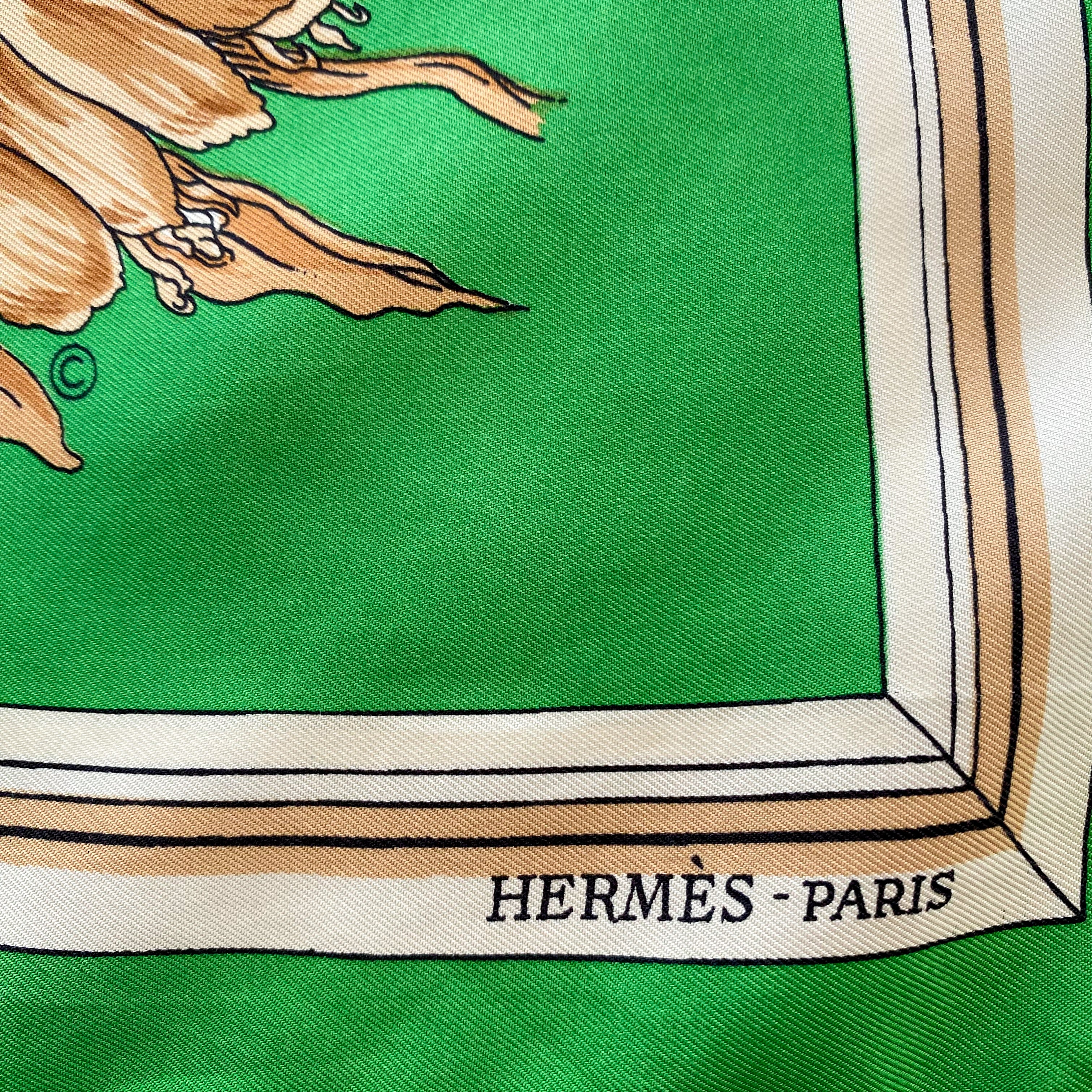 Boxed Hermès Quai Aux Fleurs Silk Scarf