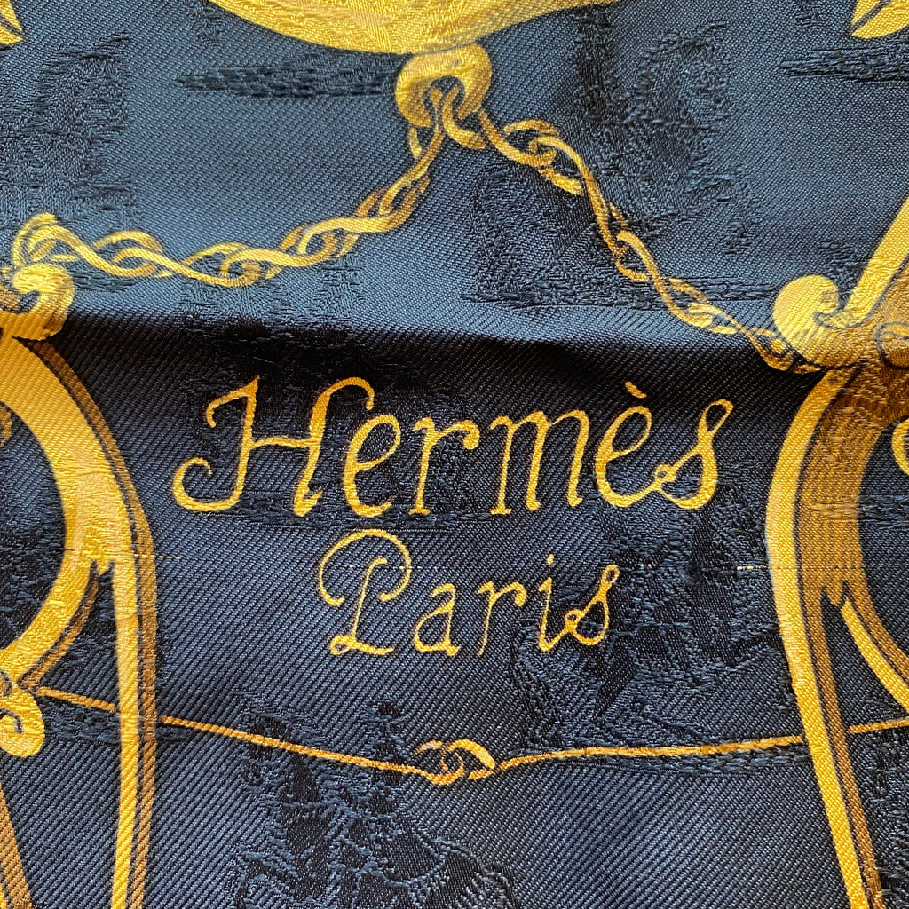 Hermès L’Instrvction Du Roy Silk Scarf