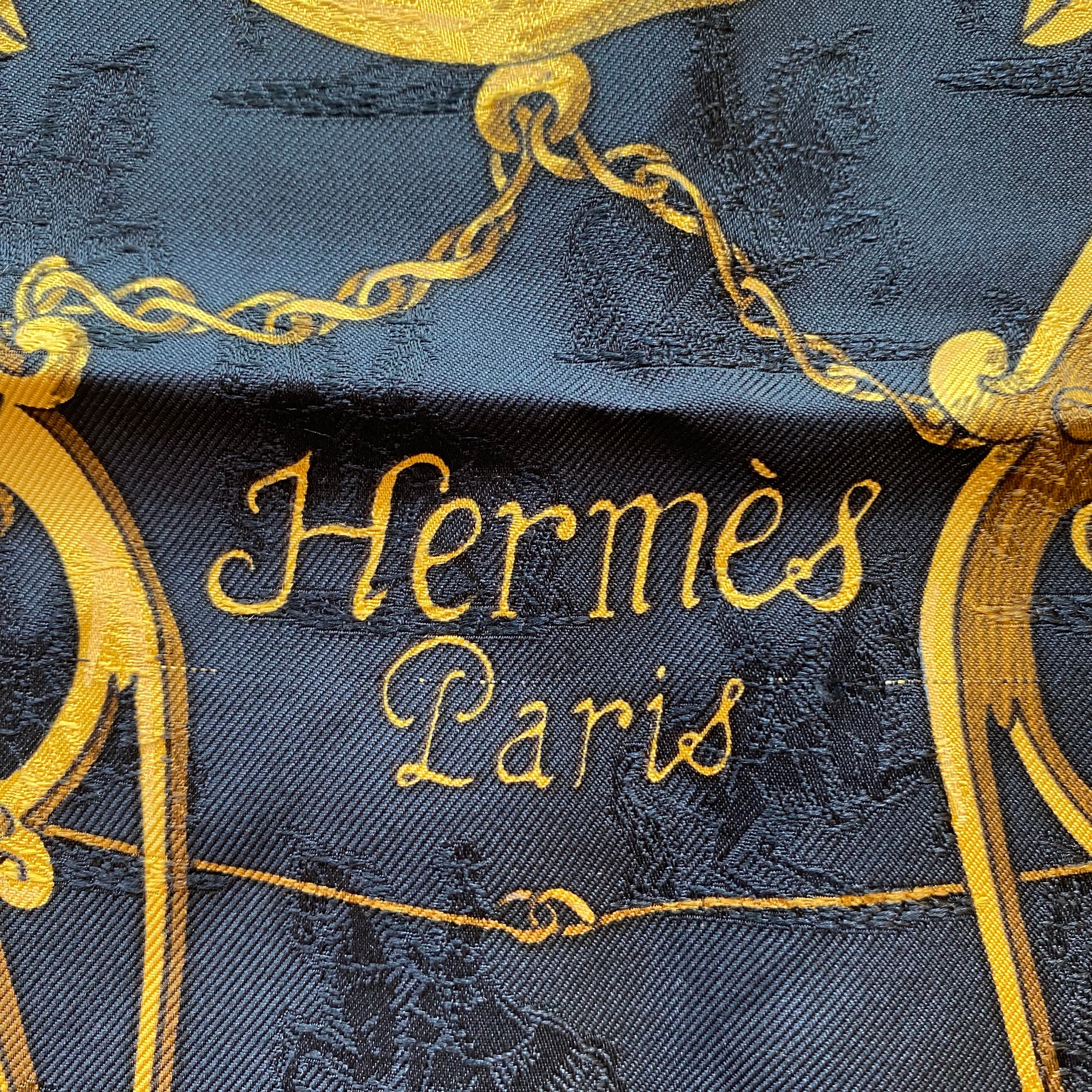 Hermès L’Instrvction Du Roy Silk Scarf