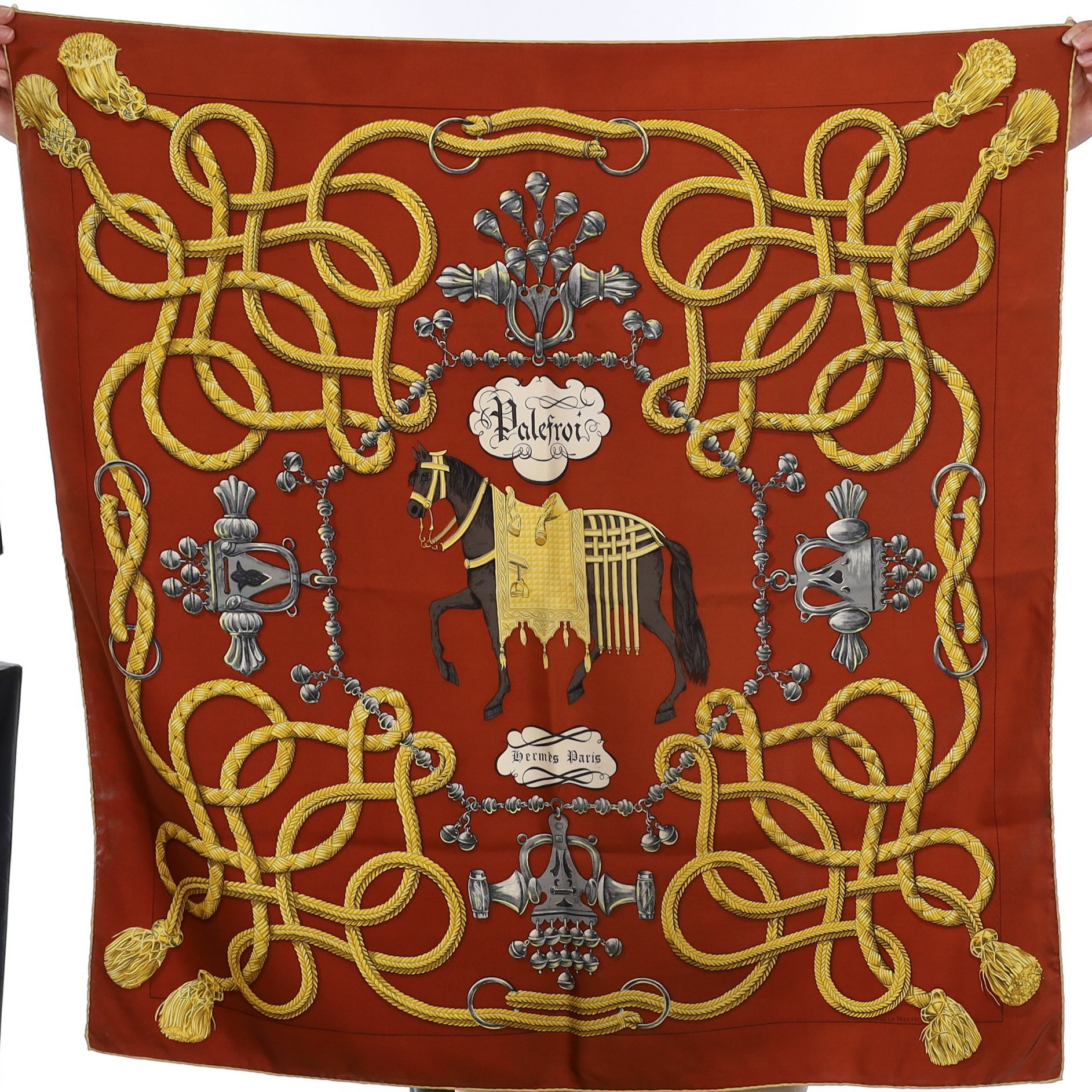 Hermès Palefroi Silk Scarf