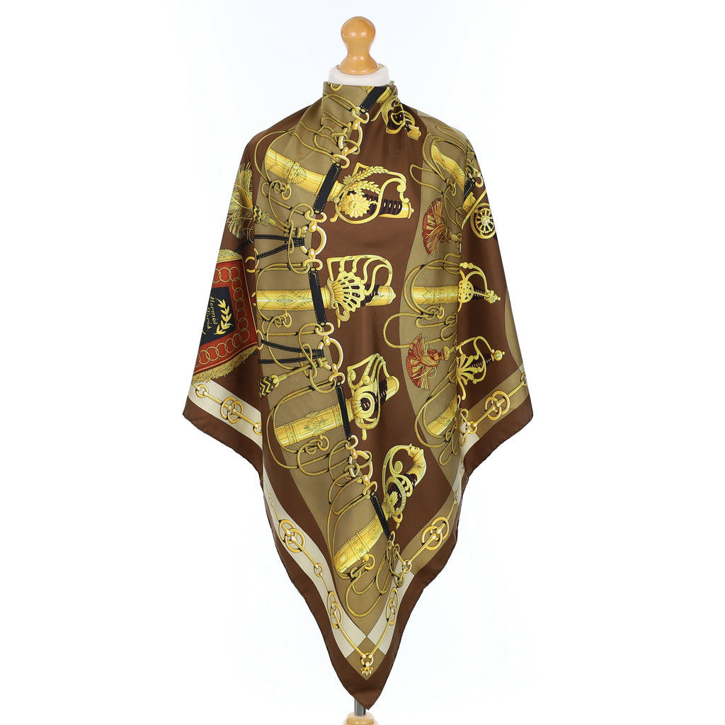 Hermès Cliquetis Silk Scarf