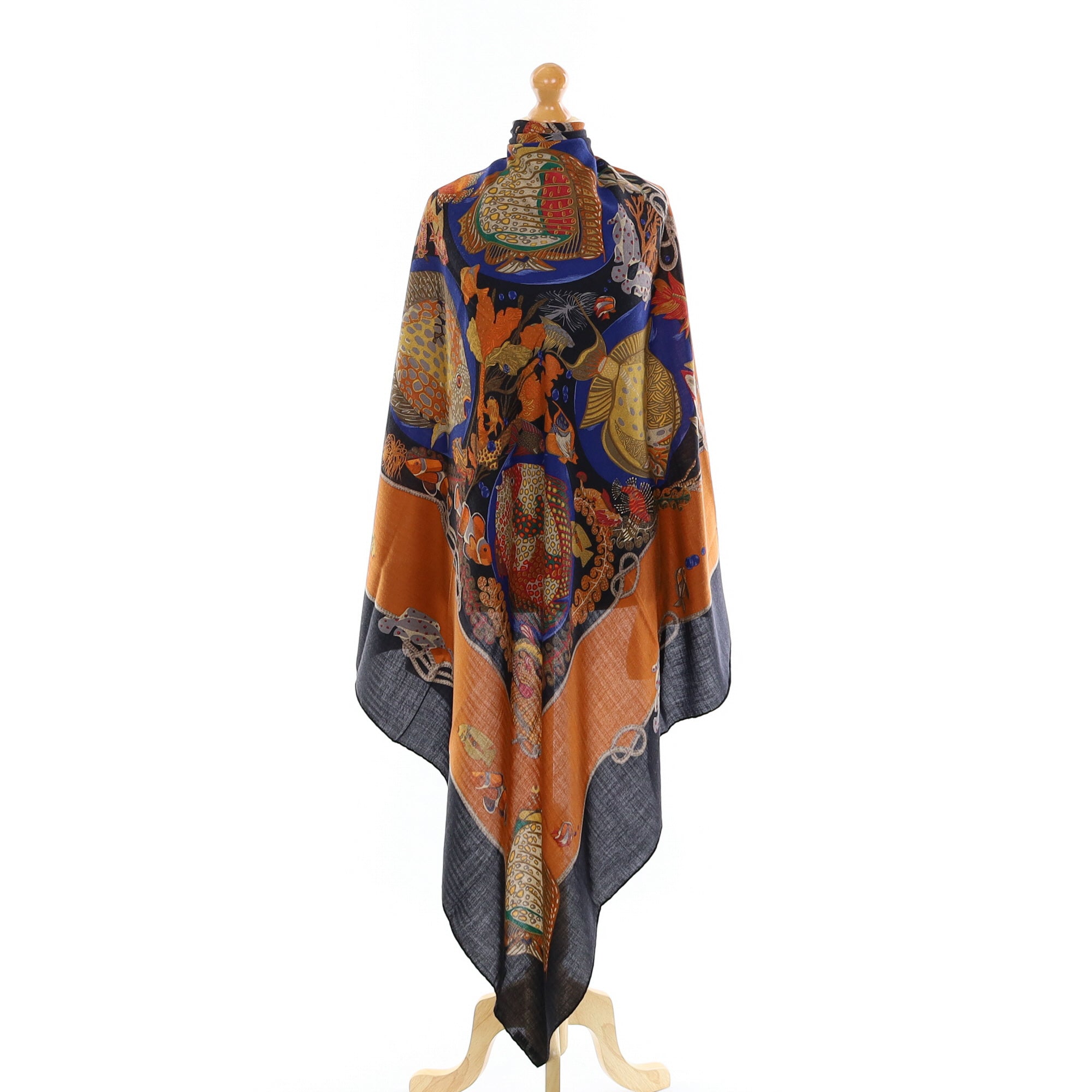 Hermès Grands Fonds Cashmere and Silk Scarf