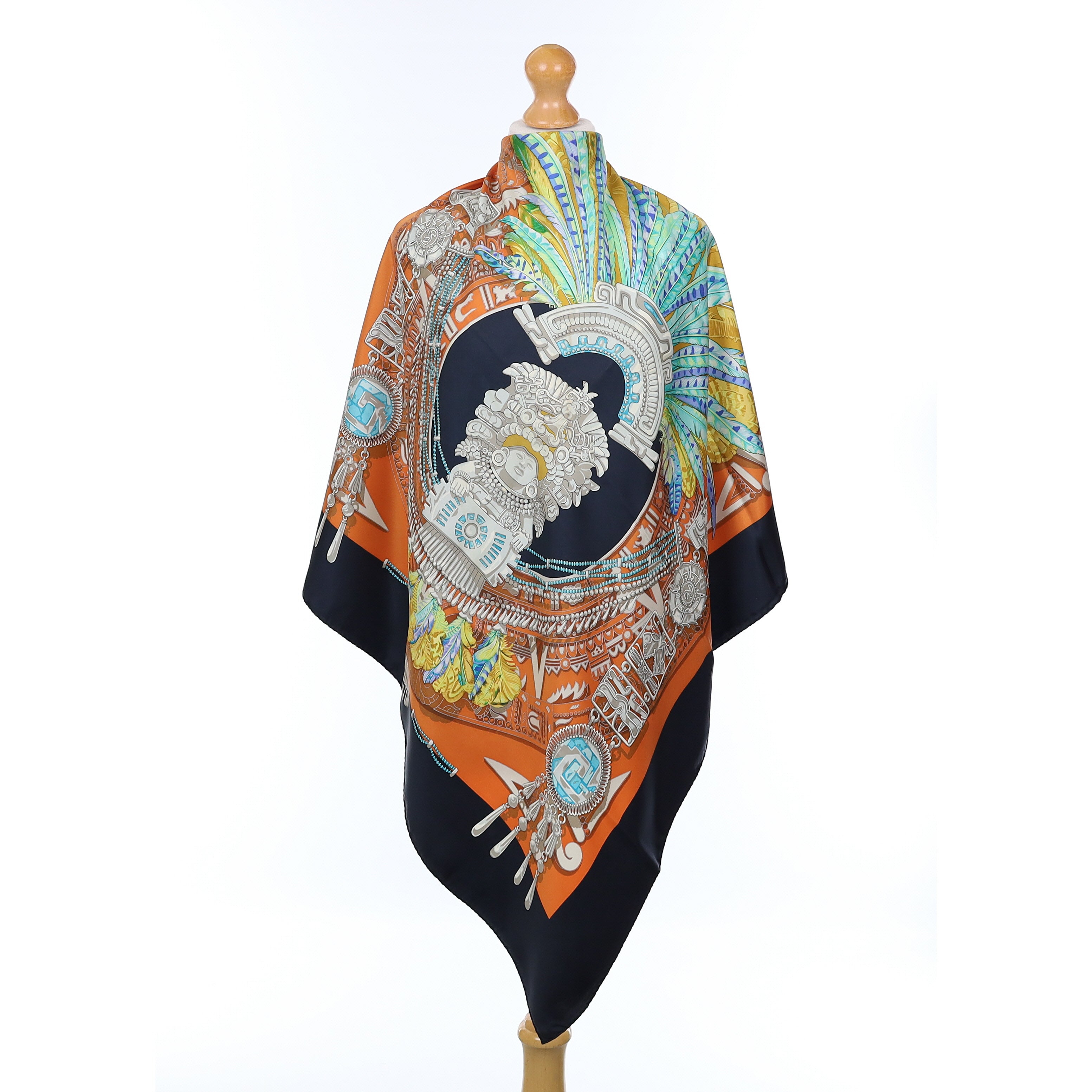 Hermès Mexique Silk Scarf