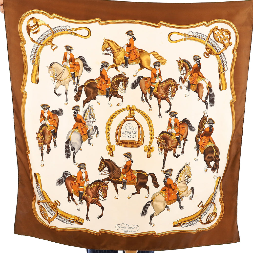 Hermès Reprise Silk Scarf