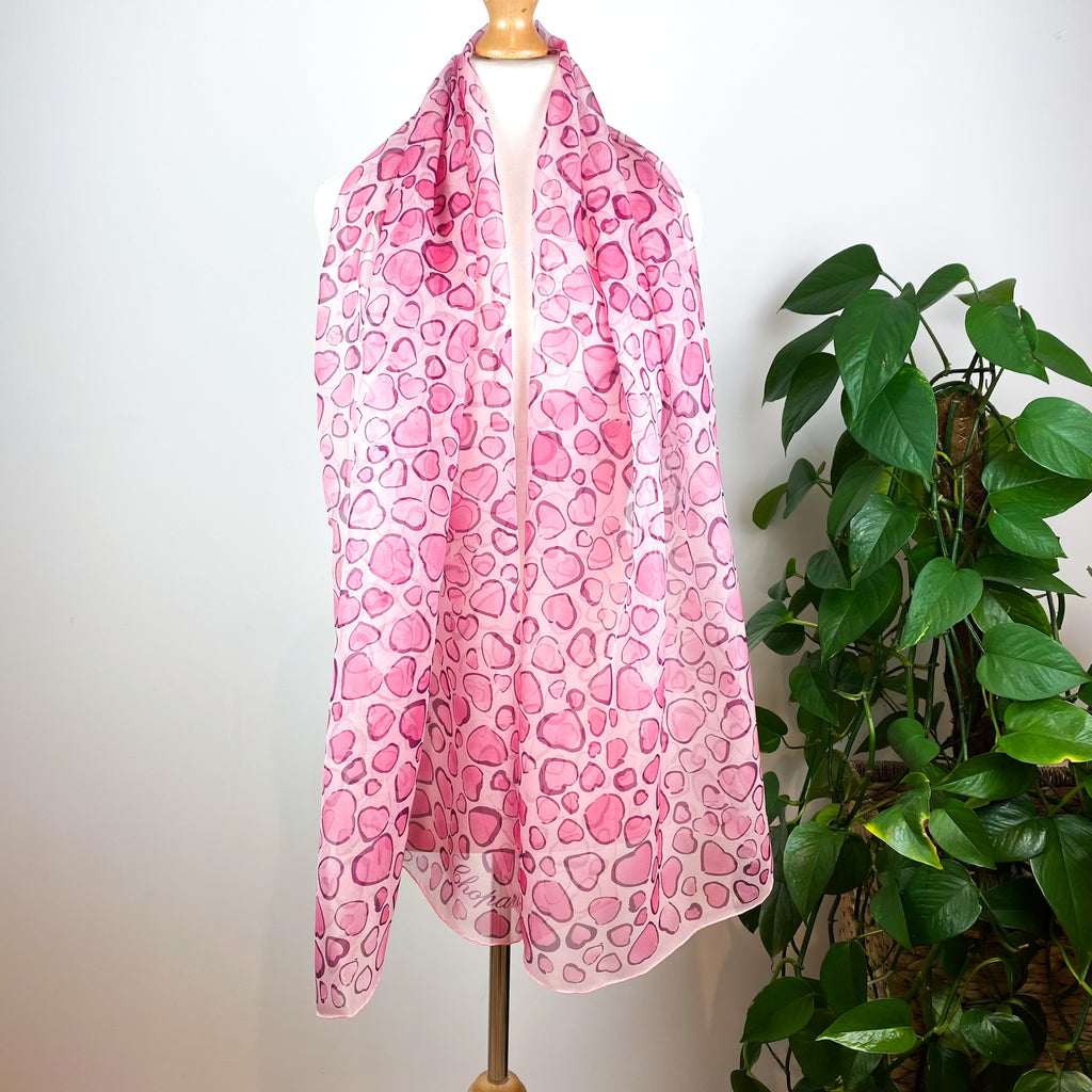 Brand New Boxed Stunning Chopard Wrap Style Designer Silk Scarf
