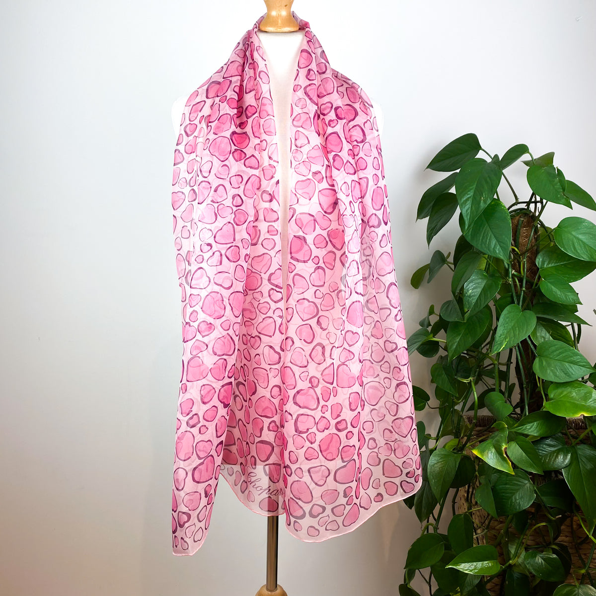 Brand New Boxed Stunning Chopard Wrap Style Designer Silk Scarf