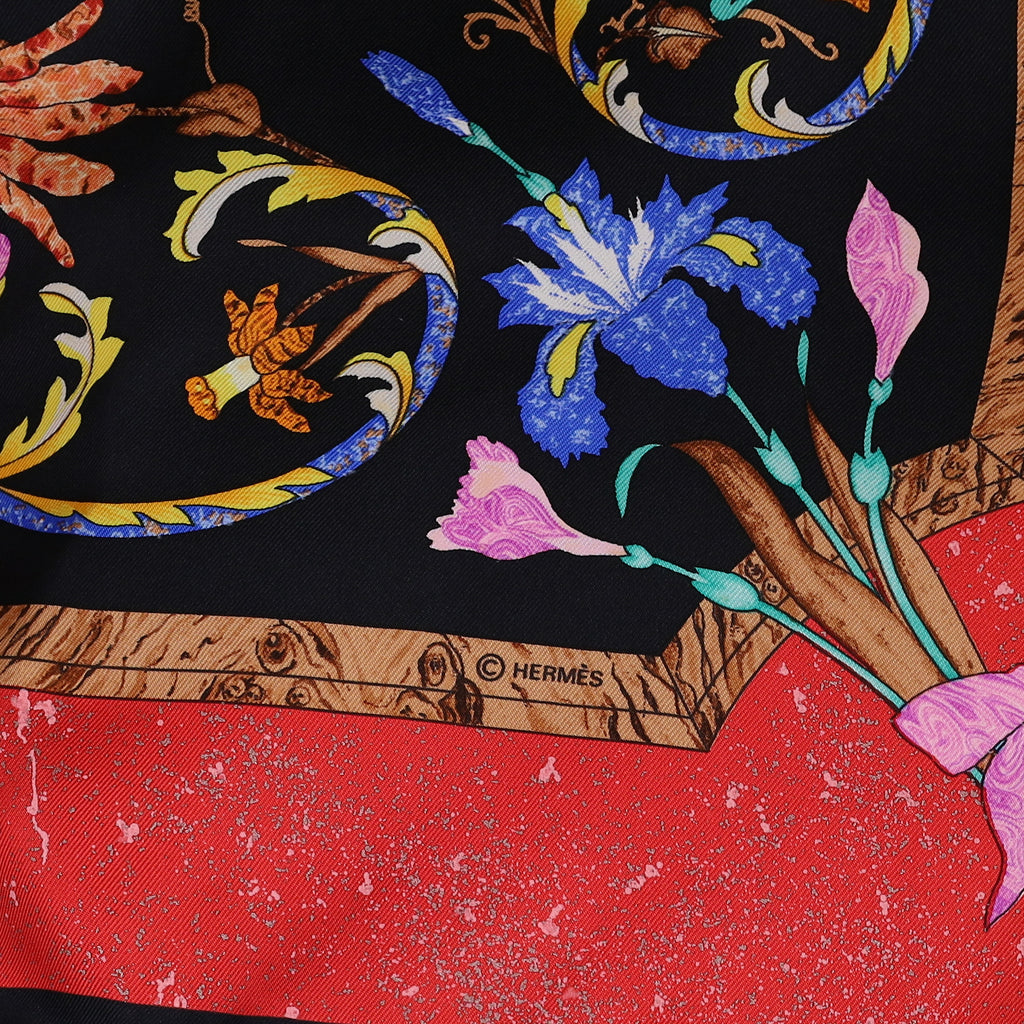 Hermès Pierres D’orient Et D’occident Silk Scarf