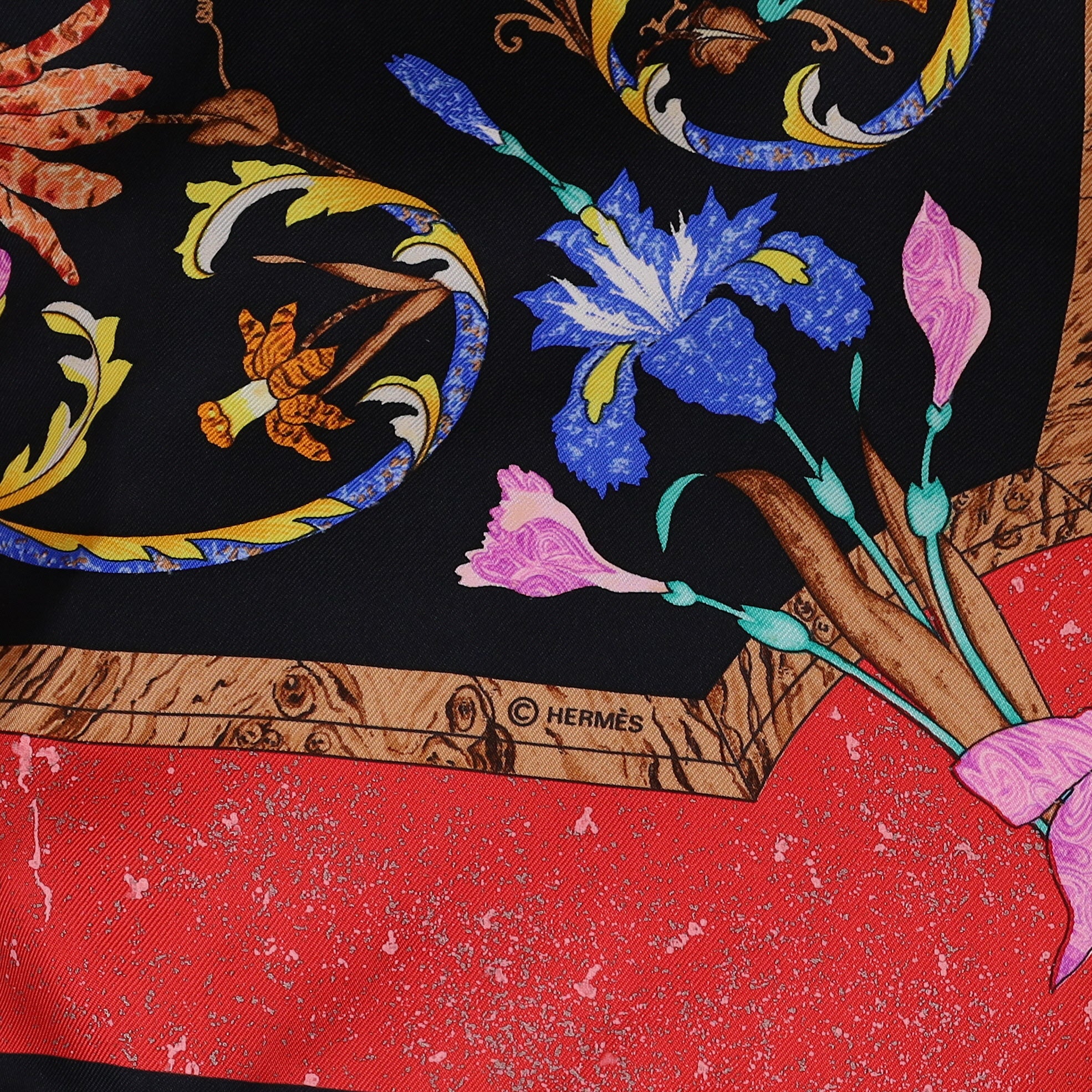 Hermès Pierres D’orient Et D’occident Silk Scarf