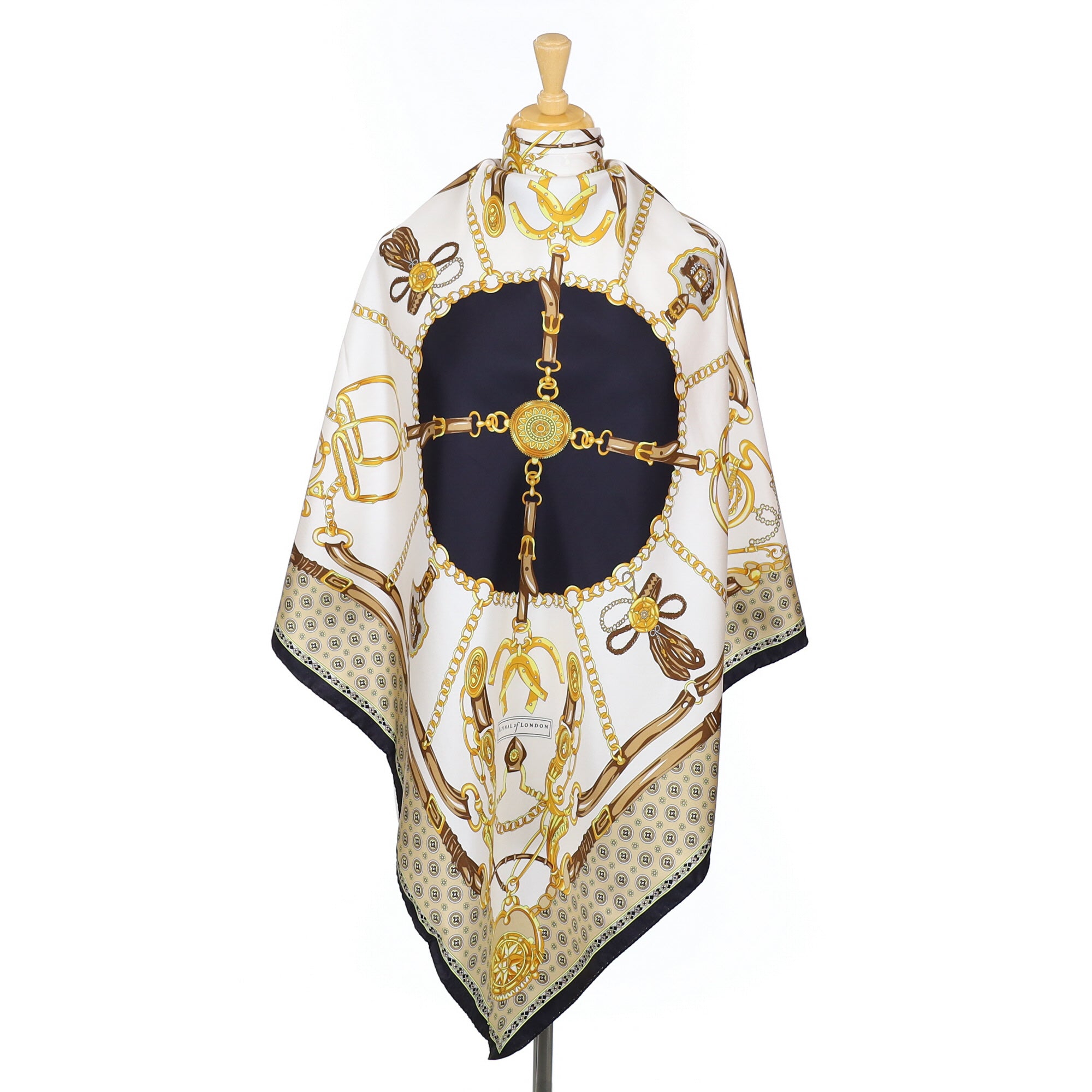Brand New Boxed Aspinal Silk Scarf