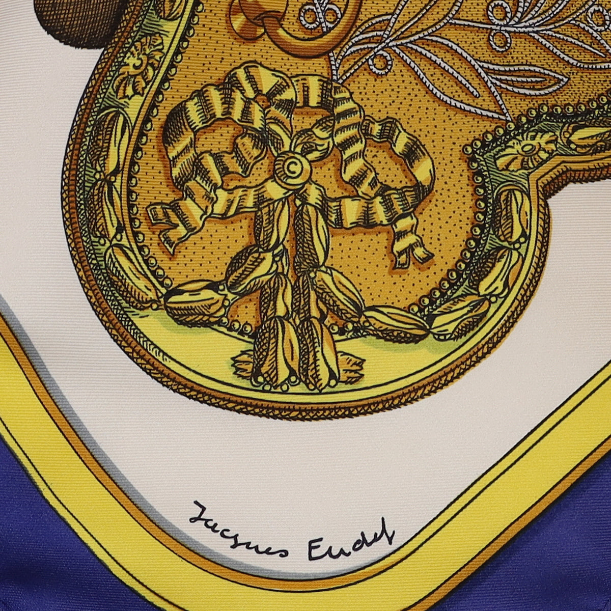Hermès Grand Apparat Vintage Silk Scarf