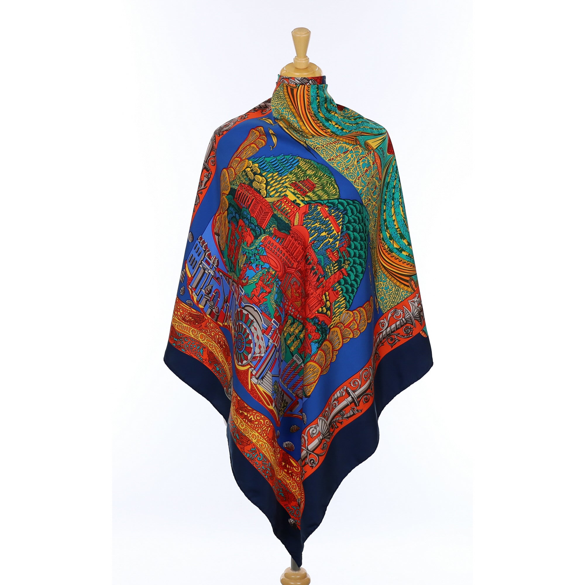 Hermès L’atlantide Silk Scarf
