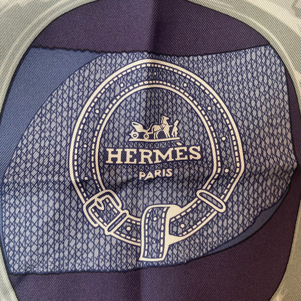 Hermes Porte Bonheur Silk Scarf Quite Rare