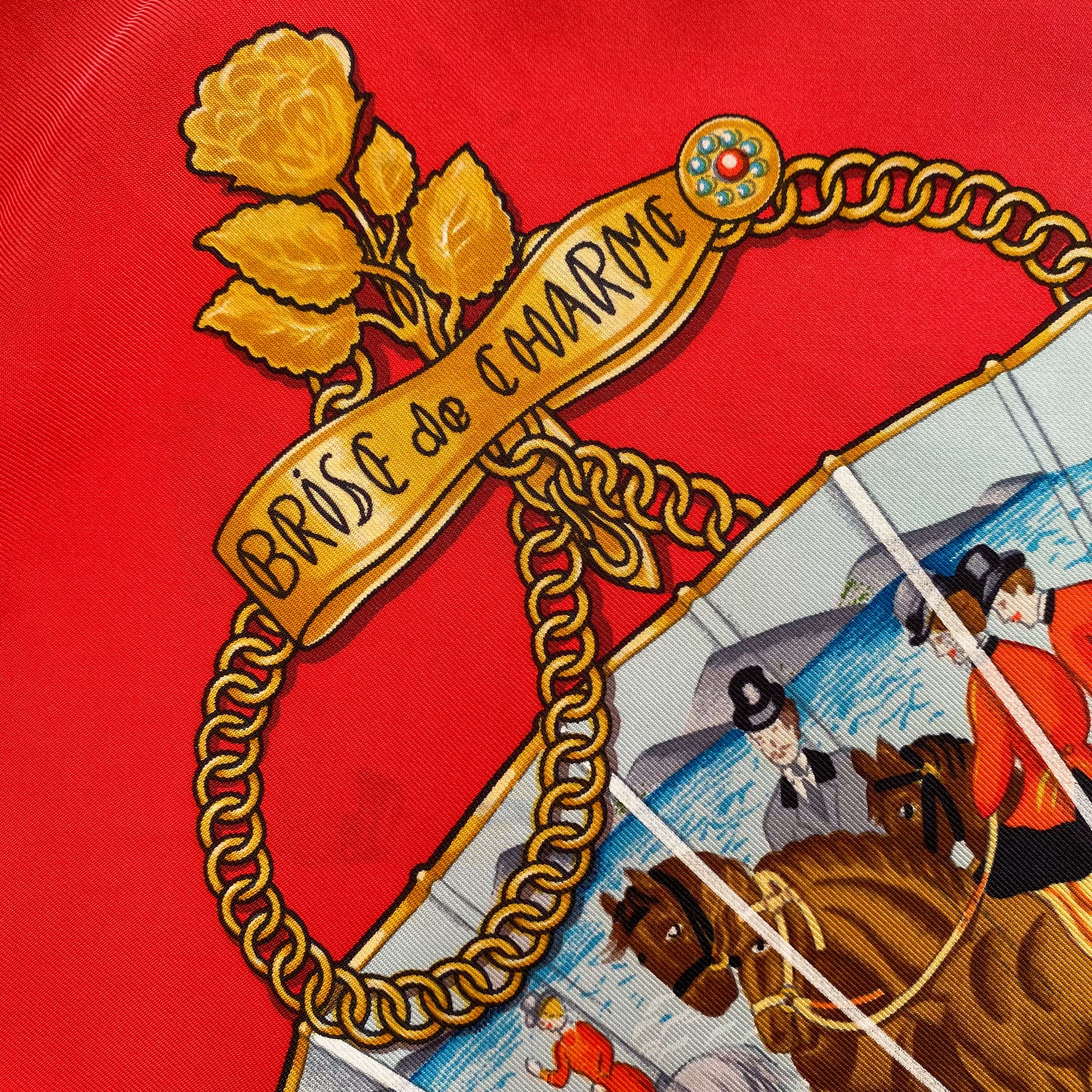 Hermès Brise De Charme Silk Scarf