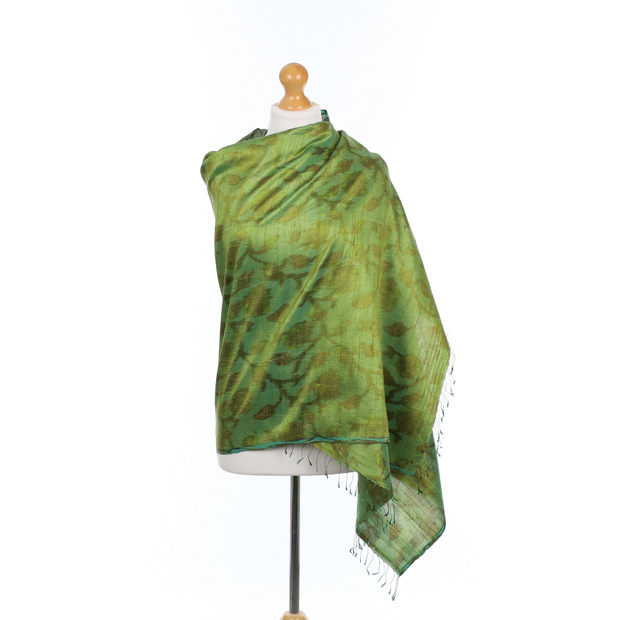Brand New Jim Thompson Wrap Style Silk Scarf