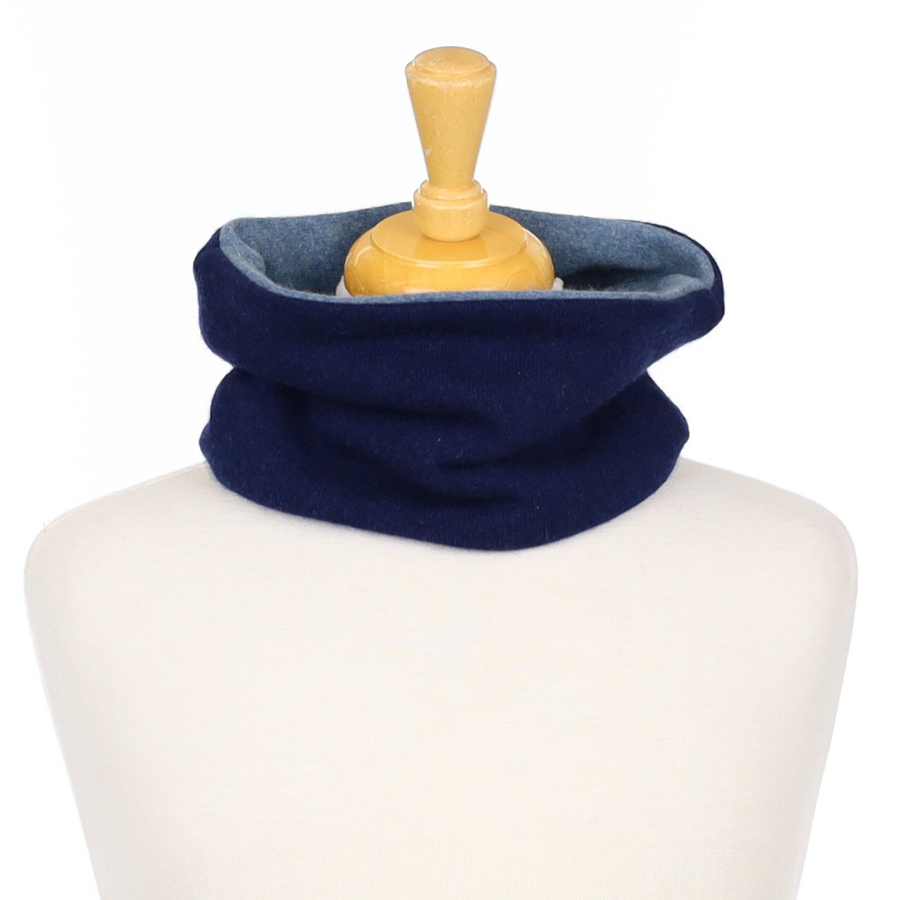 Midnight Blue and Denim Marl Neck Warmer