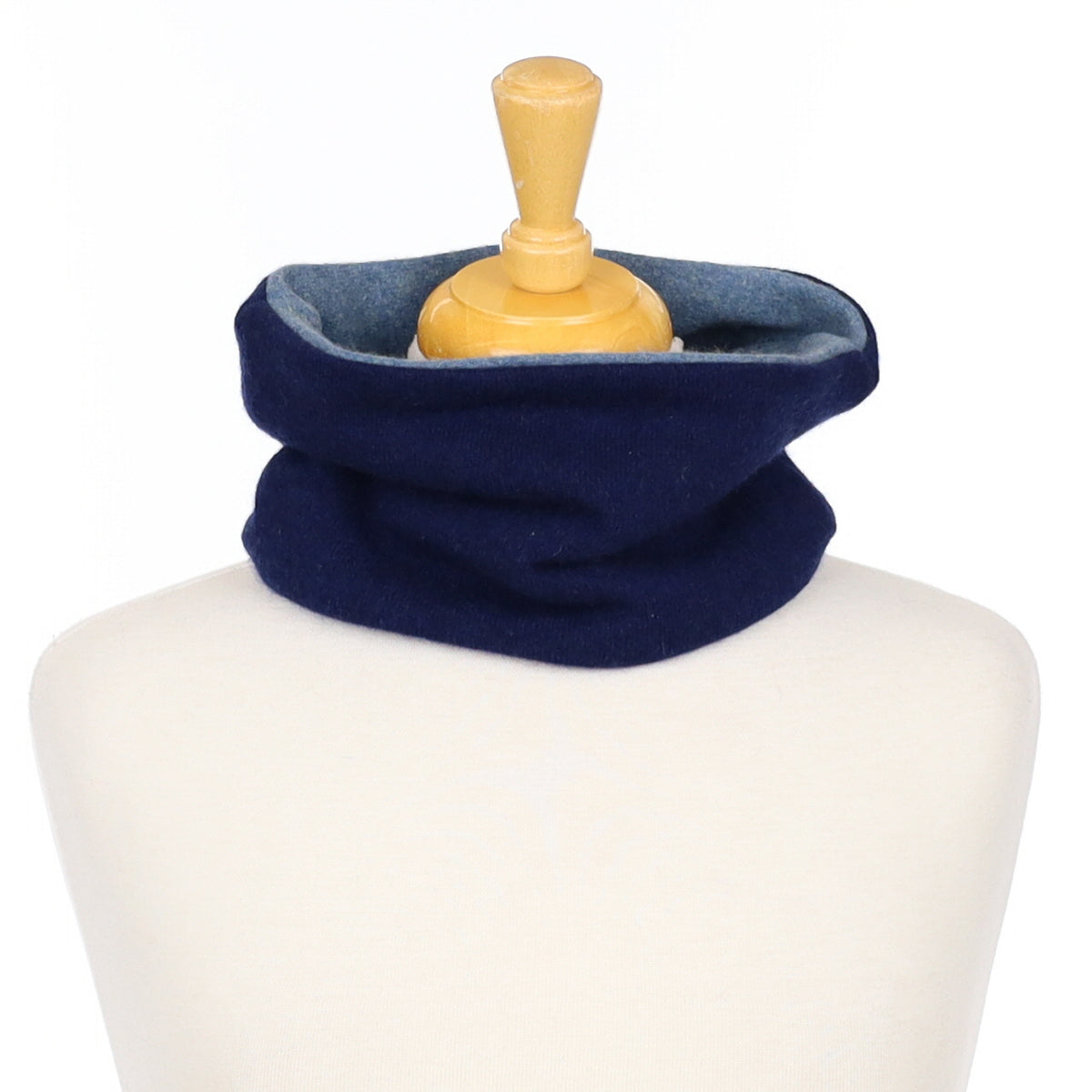 Midnight Blue and Denim Marl Neck Warmer