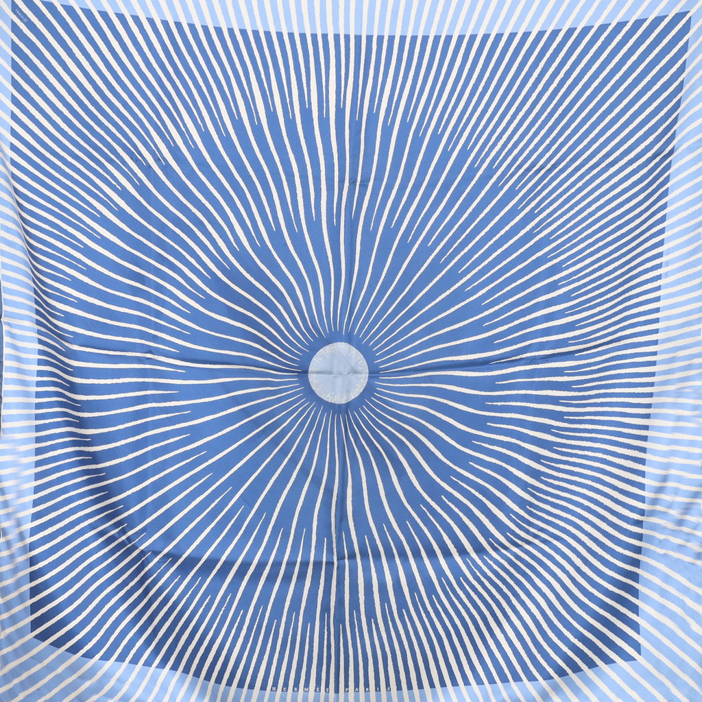 Boxed Hermès Soleil Silk Scarf