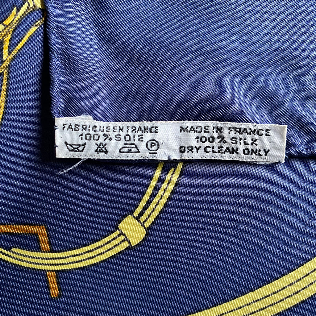 Hermès Springs Silk Scarf