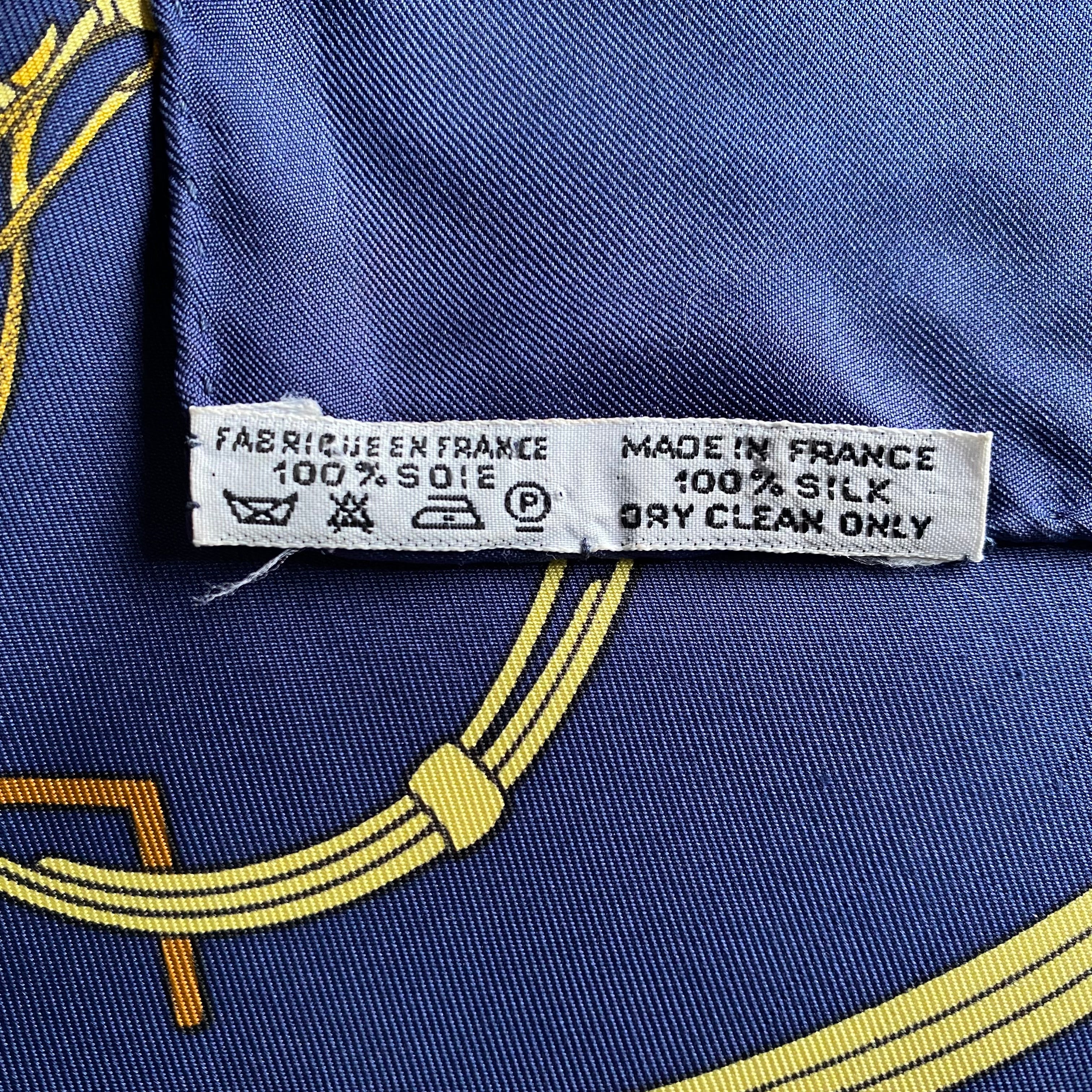 Hermès Springs Silk Scarf