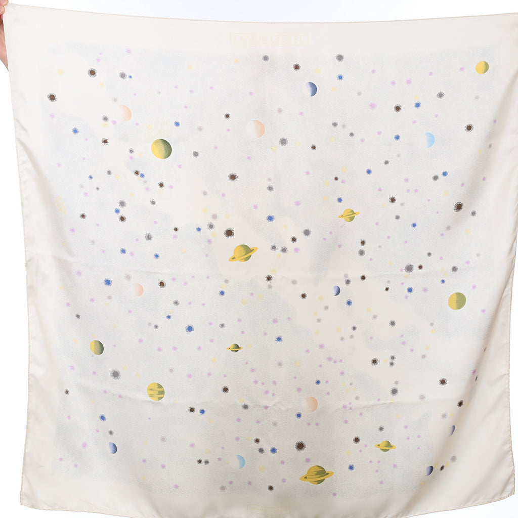 Hermès La Voie Lactée Silk Scarf