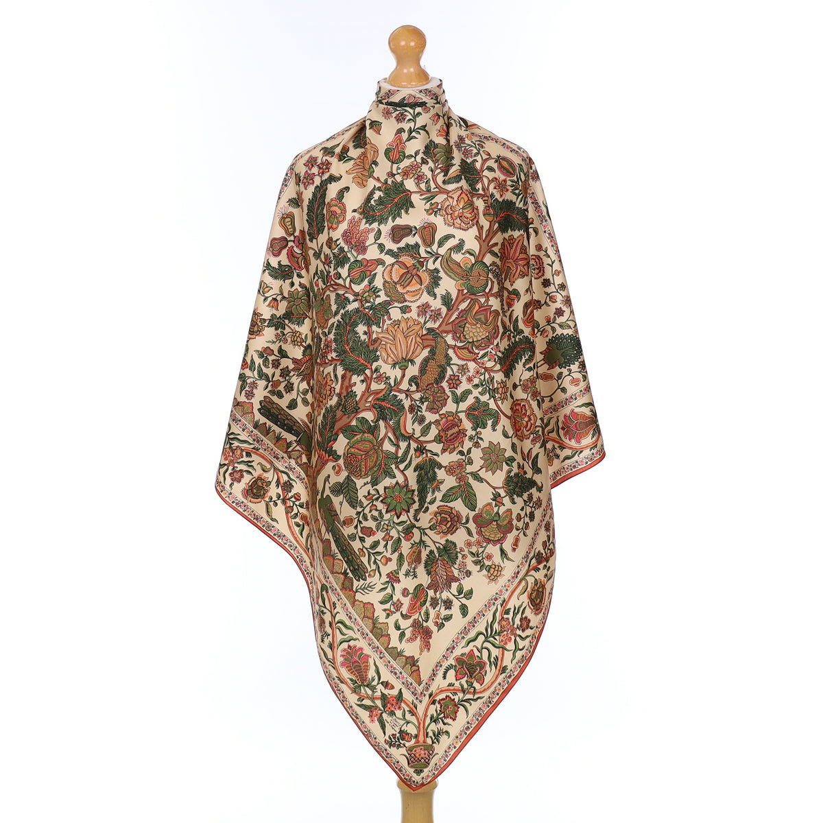 Liberty Chinzt Inspired Vintage Silk Scarf