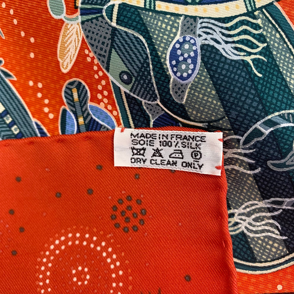 Brand New Boxed Hermès Rêve D’Australie Silk Scarf