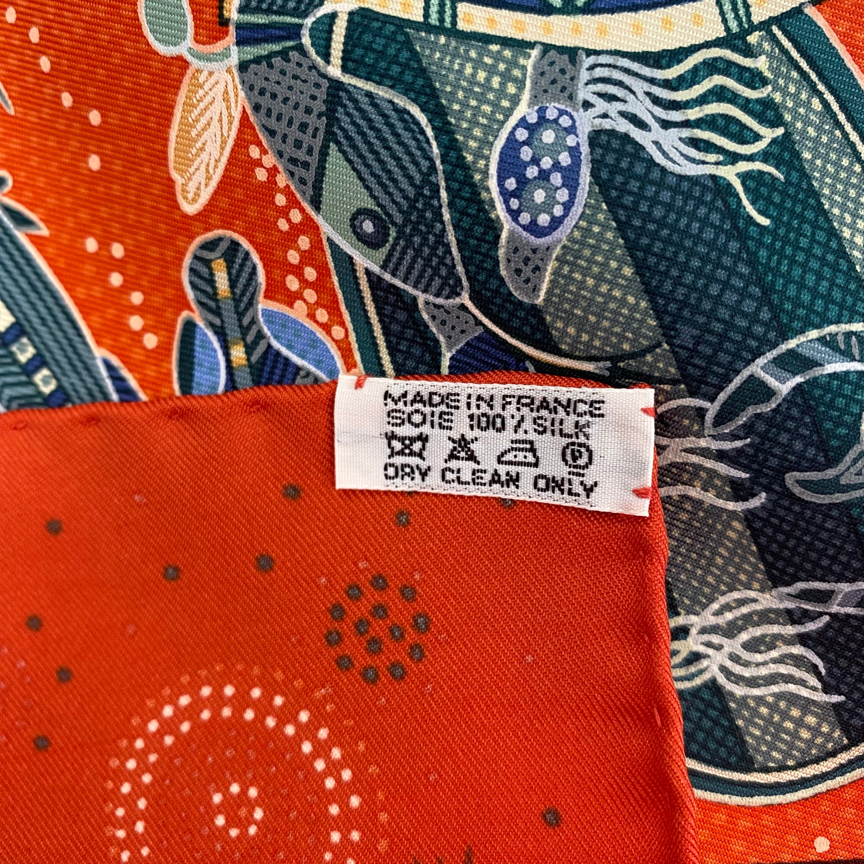 Brand New Boxed Hermès Rêve D’Australie Silk Scarf