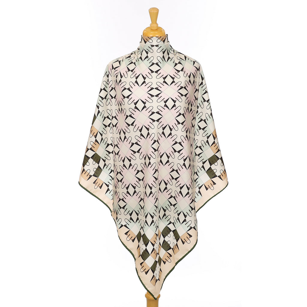 Brand New Boxed Aspinal Silk Scarf