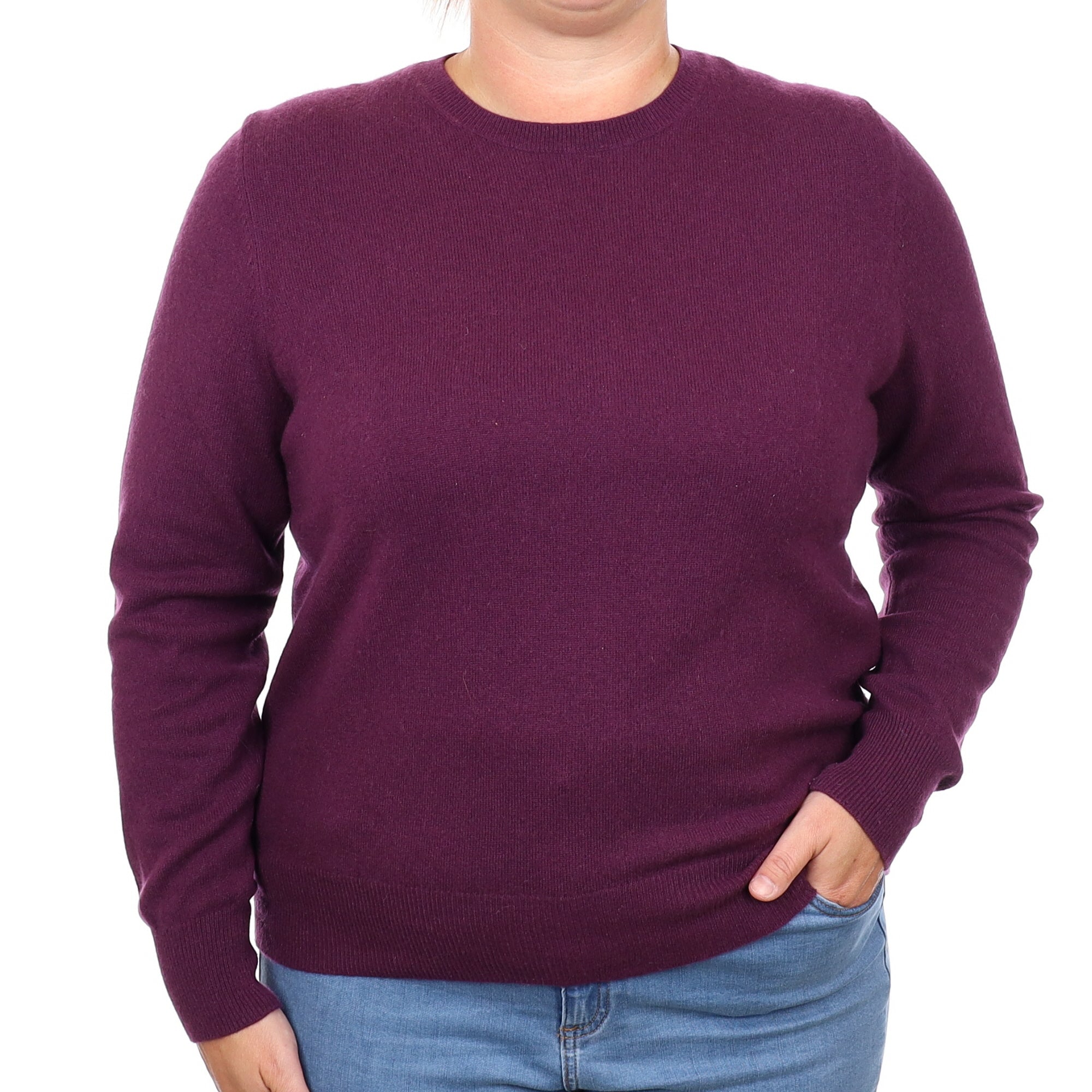 Cashmere Crew Neck Jumper Large