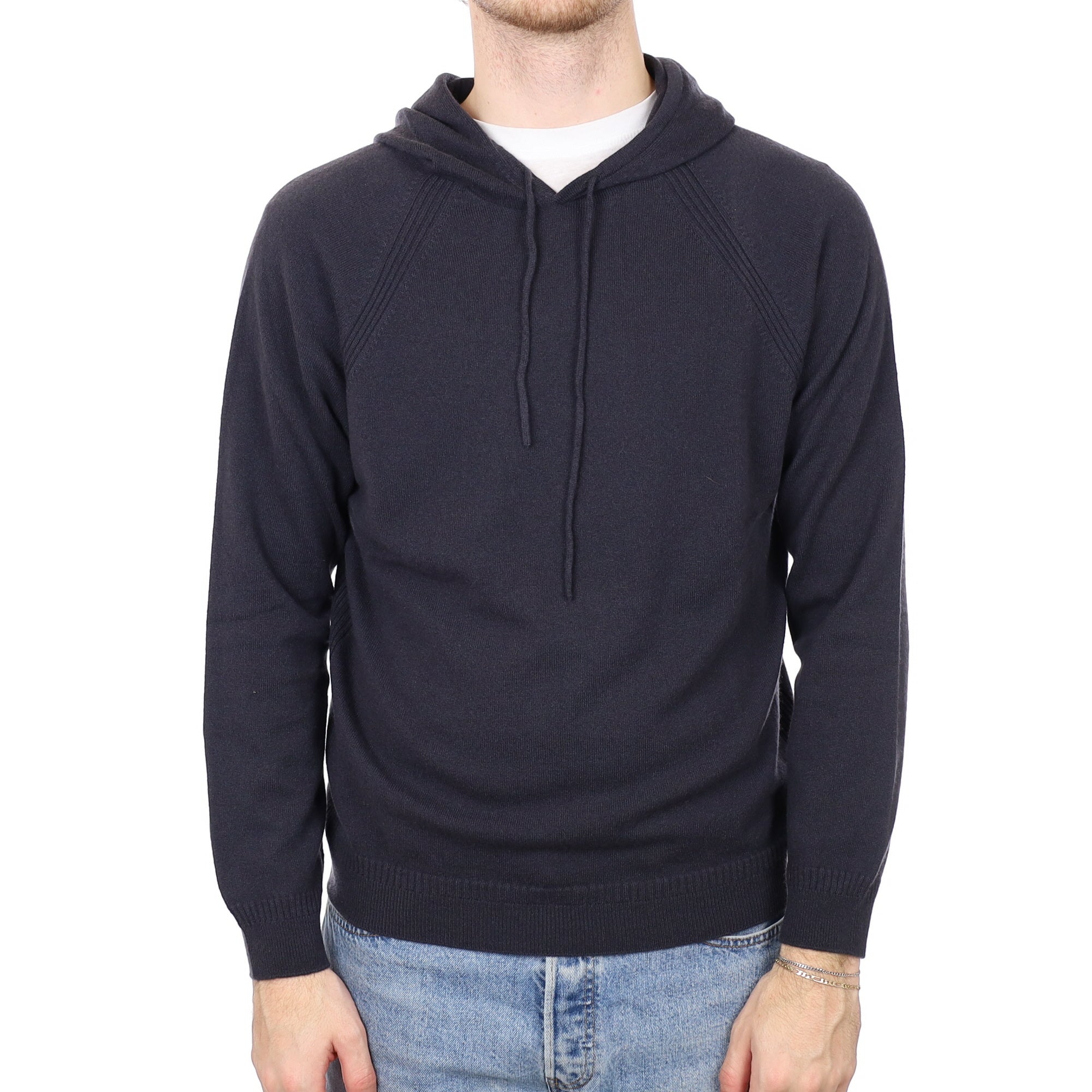 Men's Brand New Scottish Old Navy Cashmere Hoodie Jumper Medium
