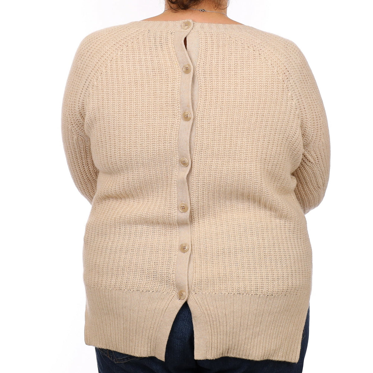 Crushed 3/4 Sleeve Crew Neck 'Bali' main image 1