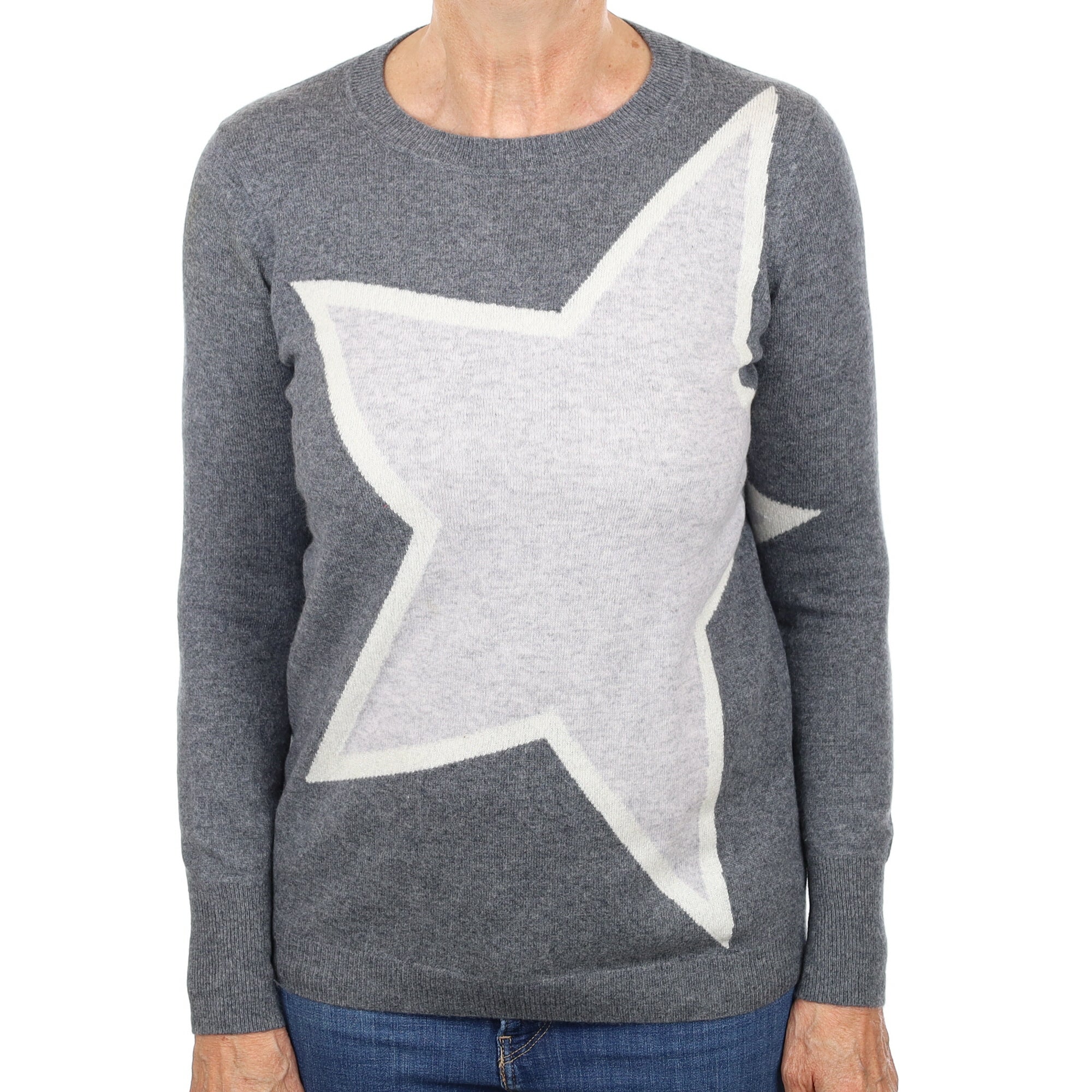 Grey Star Cashmere Crew Neck Jumper Medium
