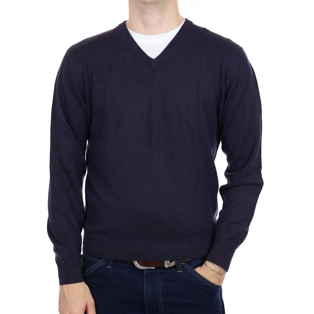 Men's Old Navy Cashmere V Neck Jumper Medium