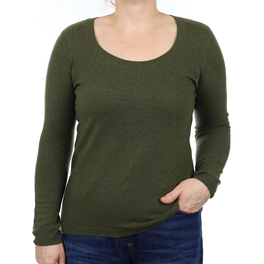 Cashmere Crew Neck Jumper Medium