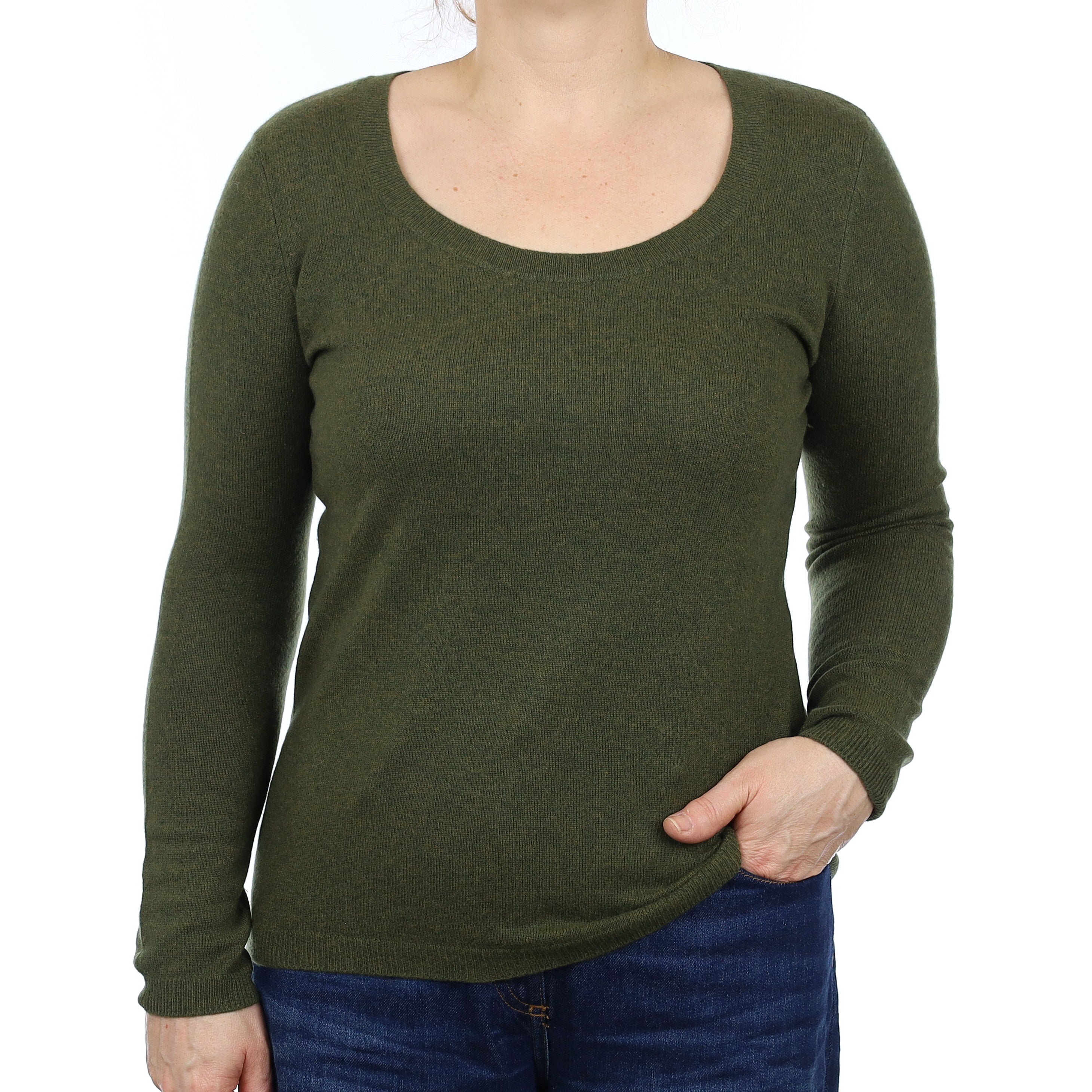 Cashmere Crew Neck Jumper Medium