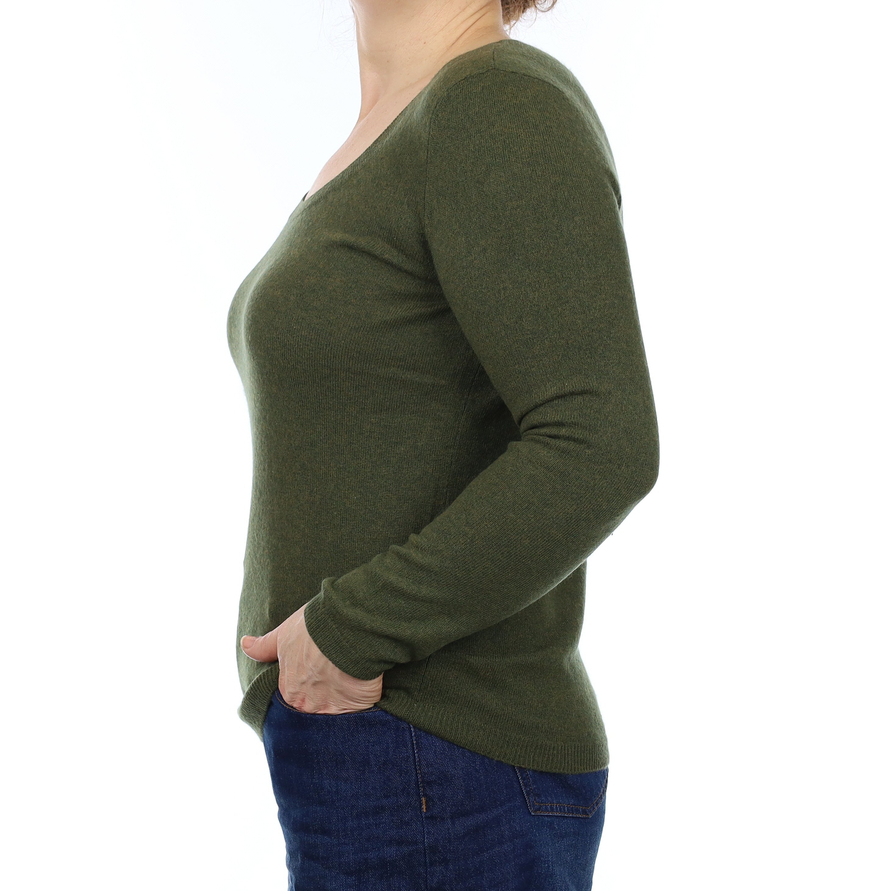Cashmere Crew Neck Jumper Medium